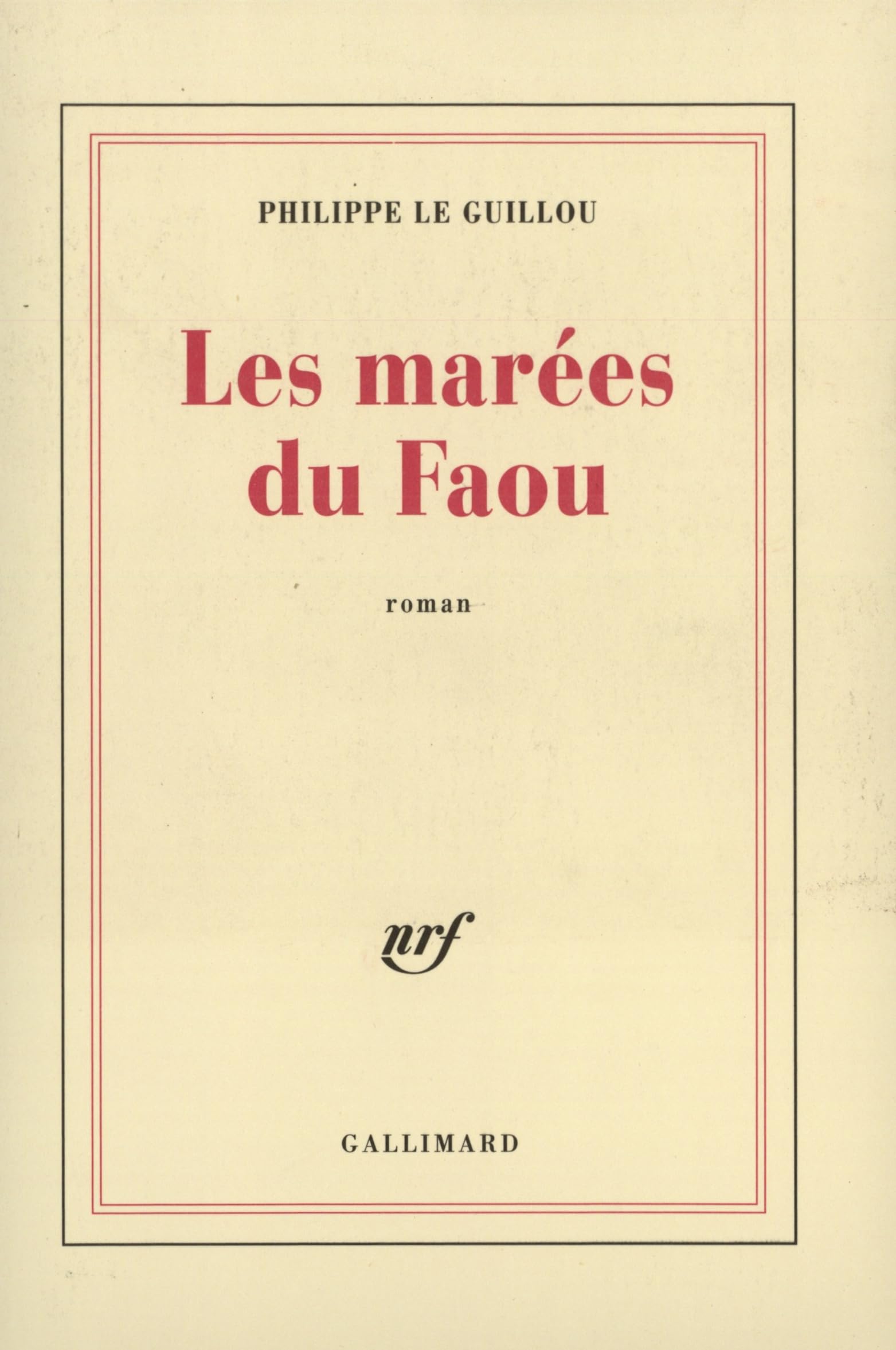 Les Marées du Faou 9782702881989