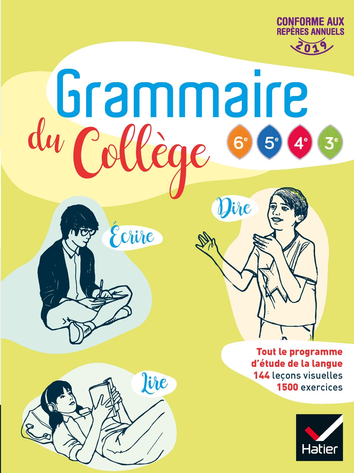 Grammaire du collège - Français 6e/cycle 4 Éd 2019 - Livre élève 9782401045361