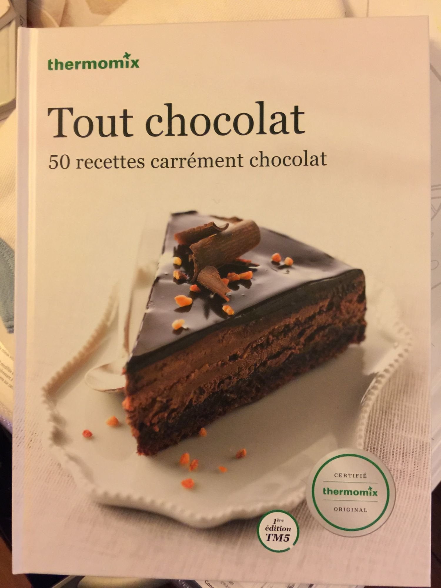TOUT CHOCOLAT LIVRE THERMOMIX 9782916912240