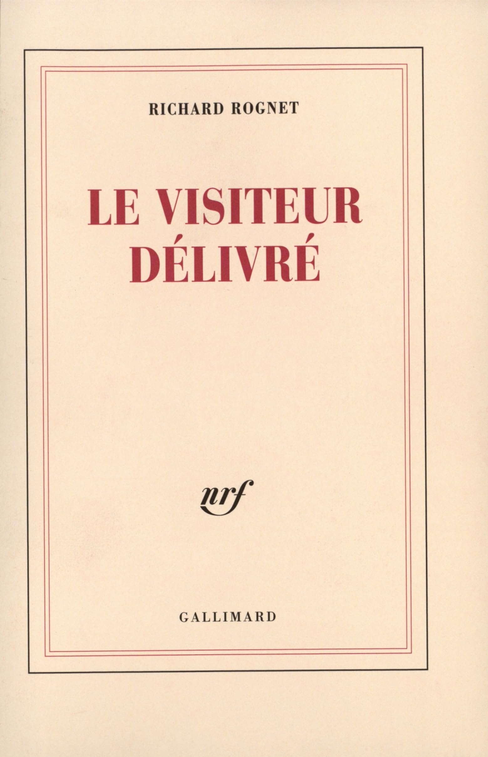 Le visiteur délivré 9782070773046