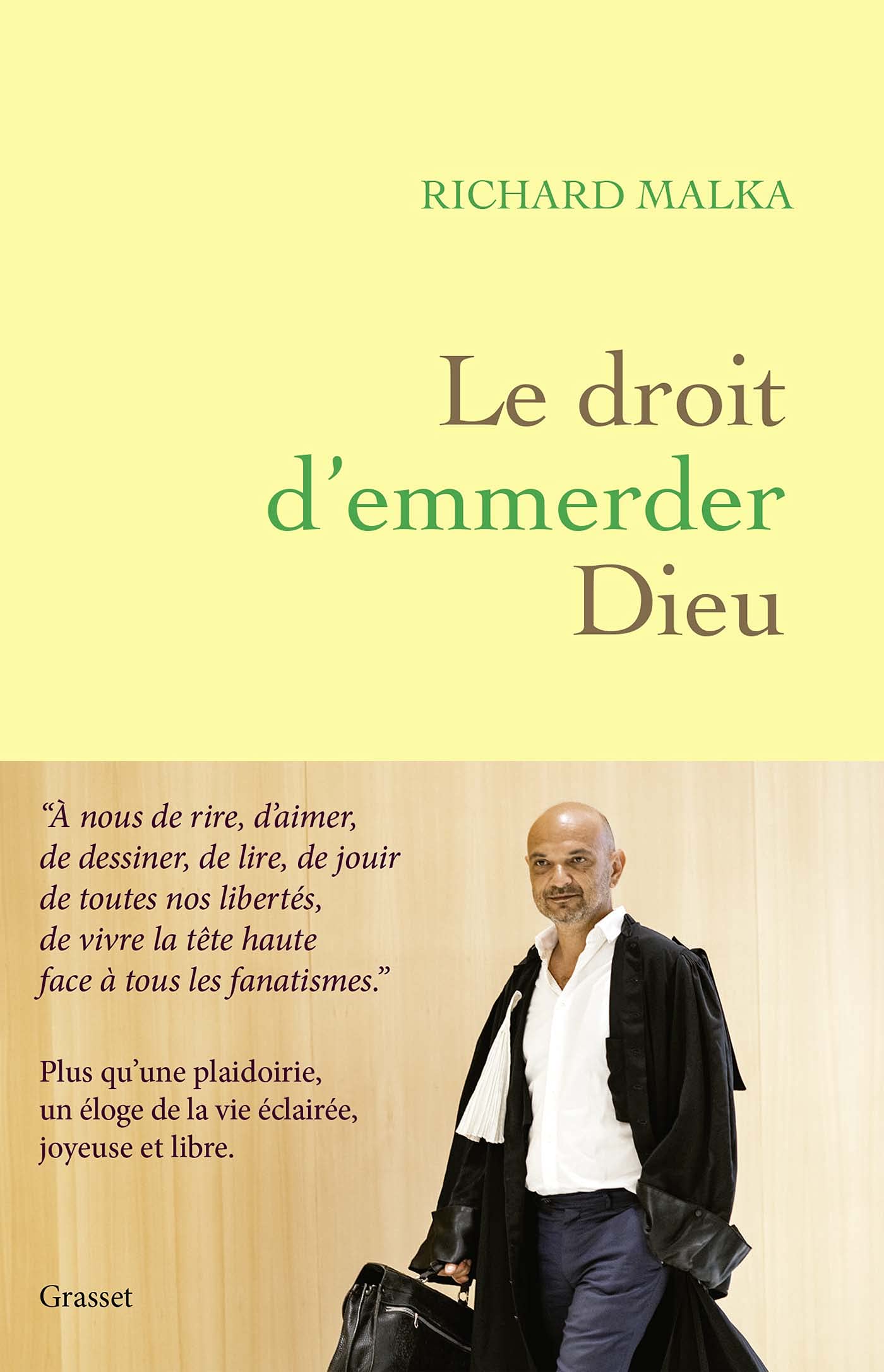 Le droit d'emmerder Dieu 9782246825838