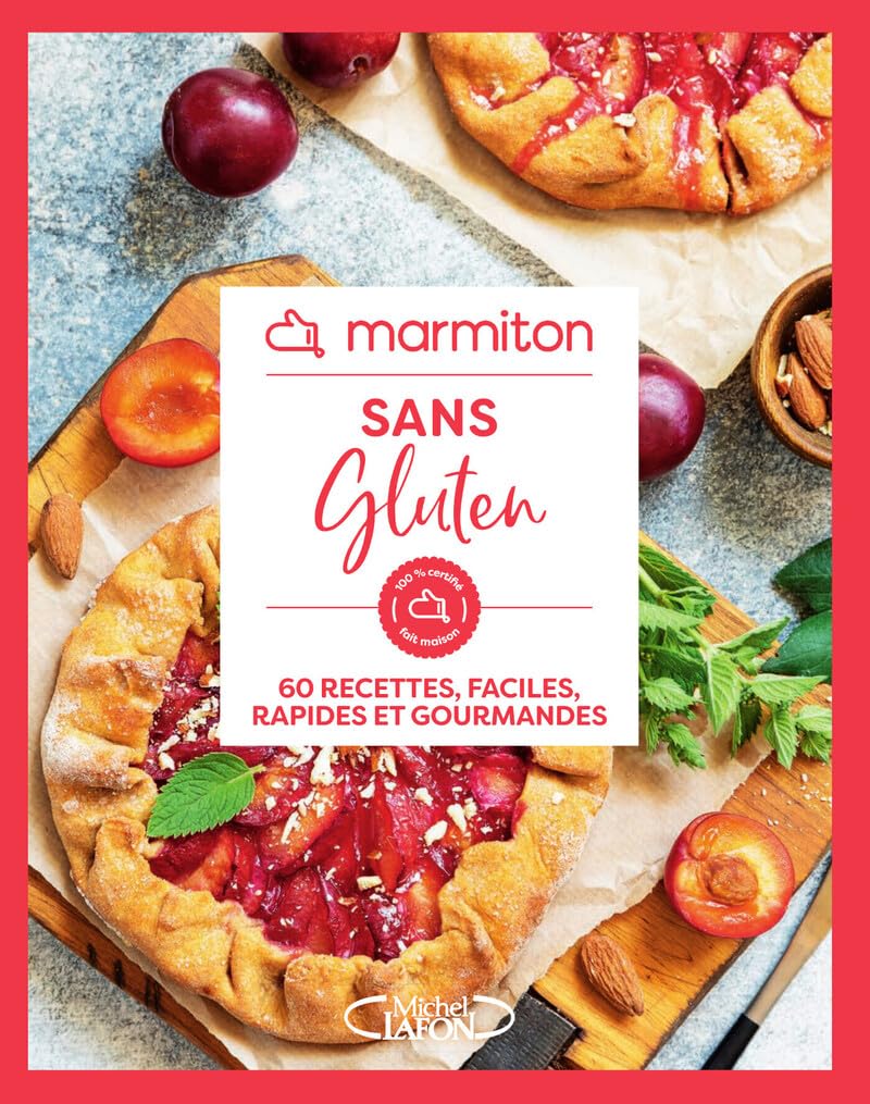 Marmiton - Sans gluten - 60 recettes, faciles, rapides et gourmandes 9782749958385