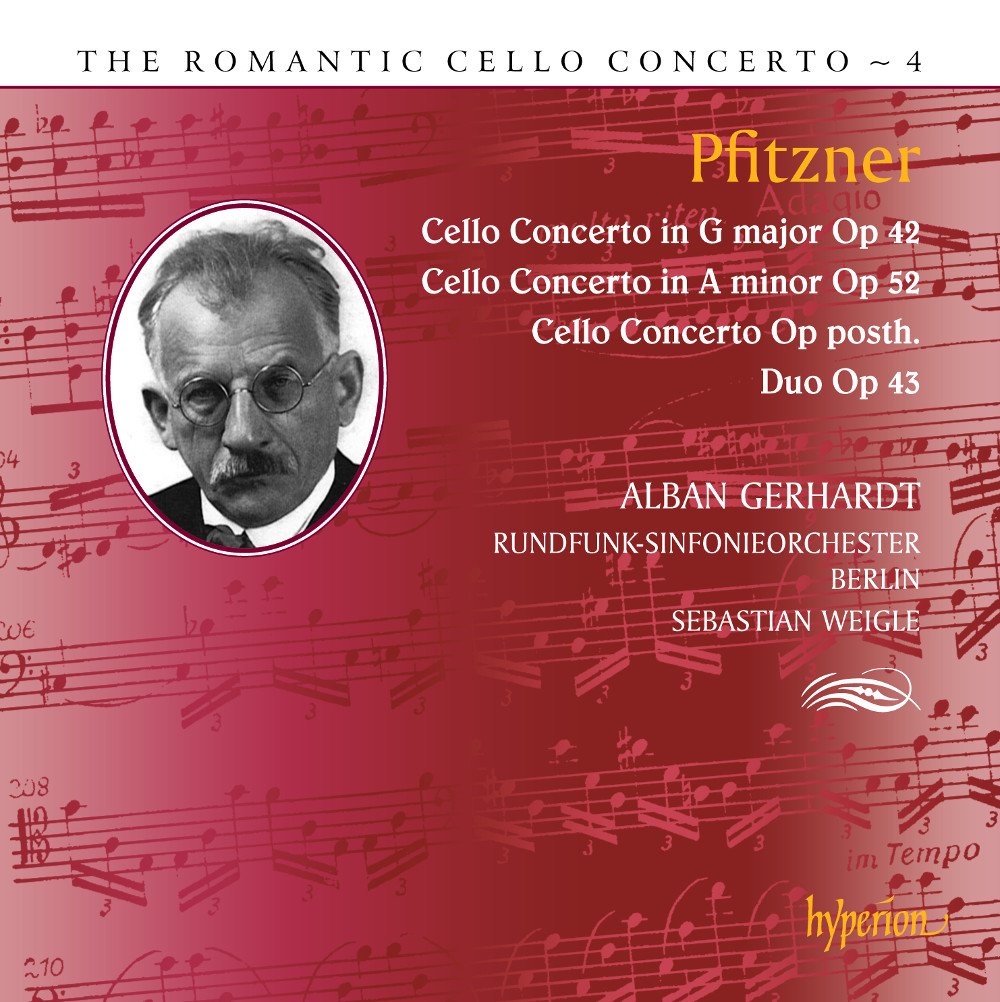 Pfitzner : les 3 Concertos pour Violoncelle. Gerhardt. 0034571179063