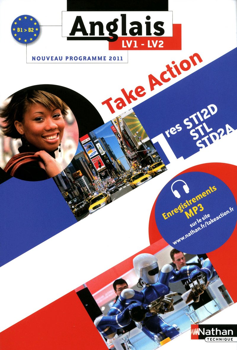 Anglais - Take Action - 1res STI2D-STL-STD2A 9782091616735