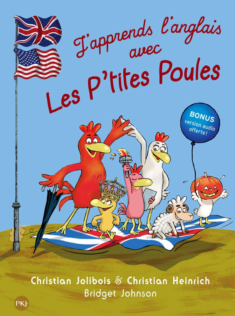 J'apprends l'anglais avec les p'tites poules (avec audio téléchargeable) 9782266229661