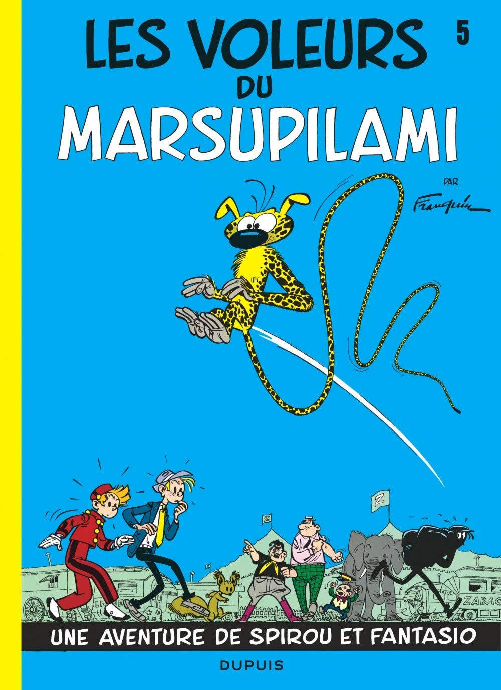 Spirou et Fantasio, tome 5 : Les Voleurs du Marsupilami 9782800100074