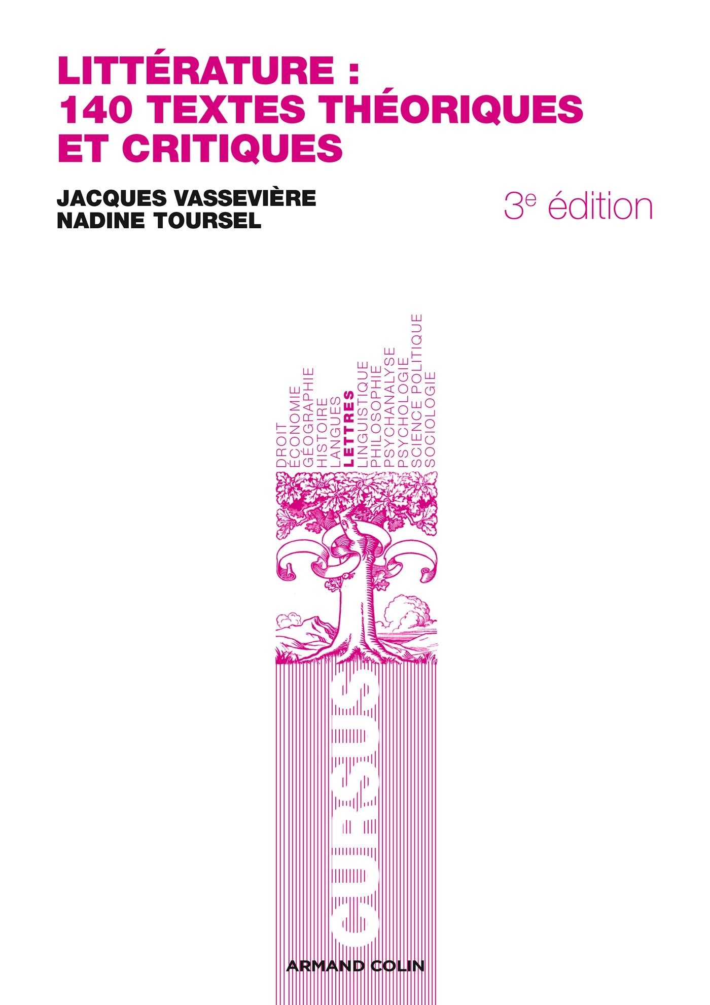 Littérature : 140 textes théoriques et critiques 9782200350246