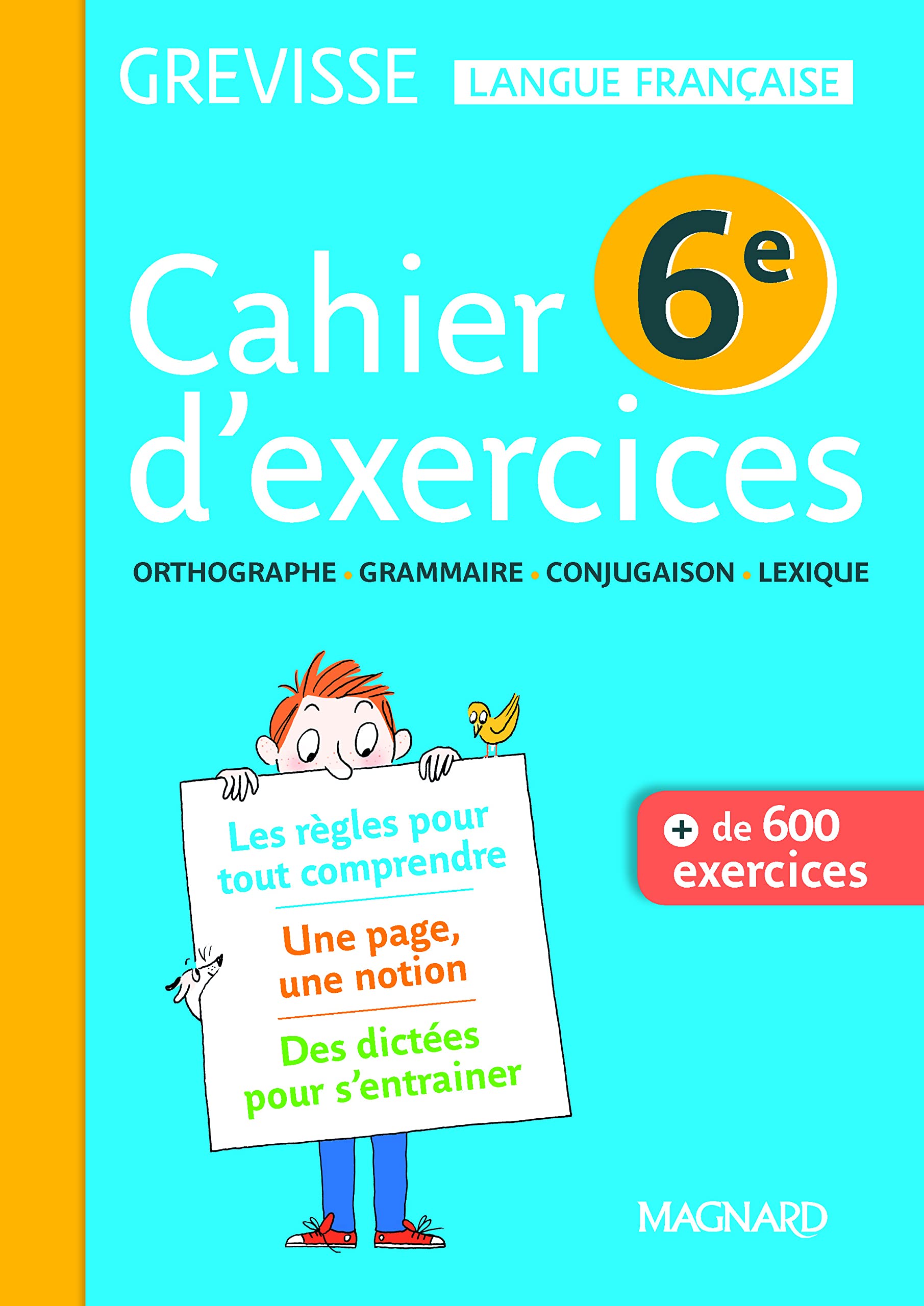Cahier Grevisse - Français - 6e - Edition 2018 9782210111134