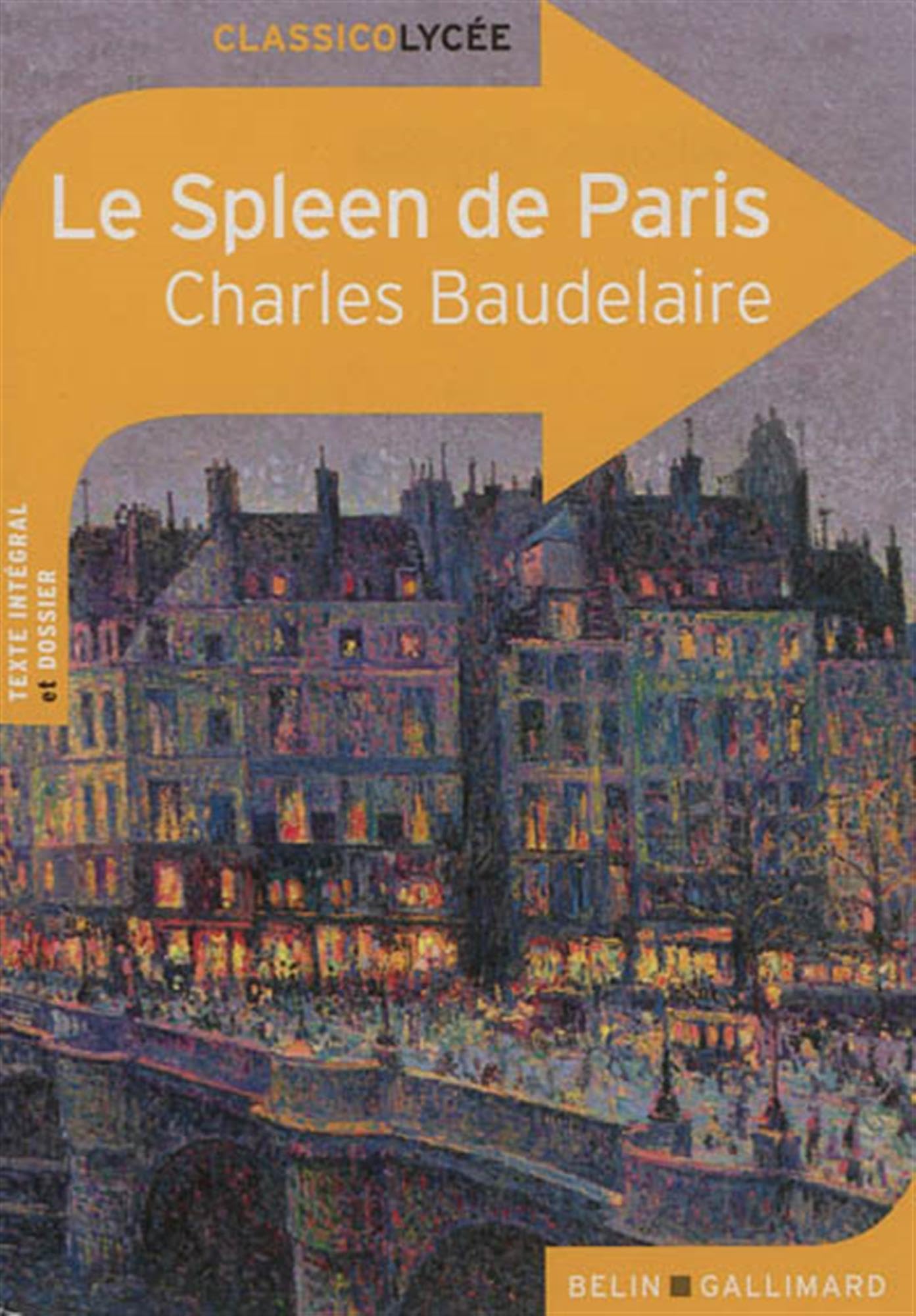 Le Spleen de Paris 9782701161525