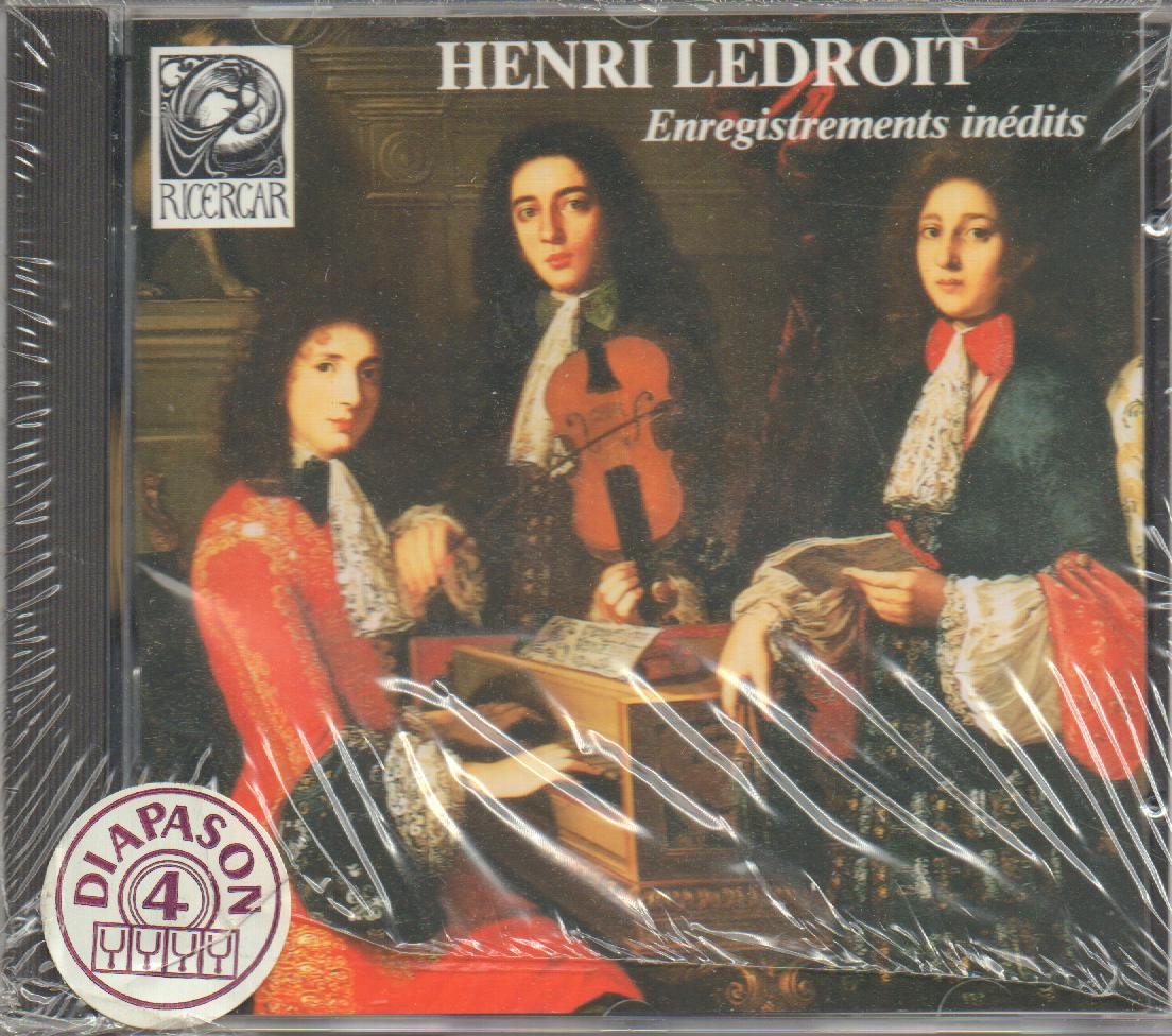 HENRI LEDROIT ENREGISTREMENTS INÉDITS 5400439760547
