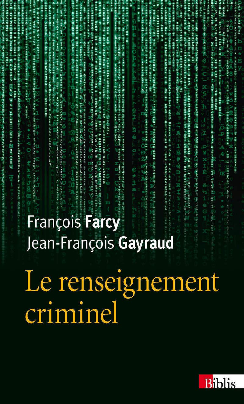 Le Renseignement criminel 9782271082183
