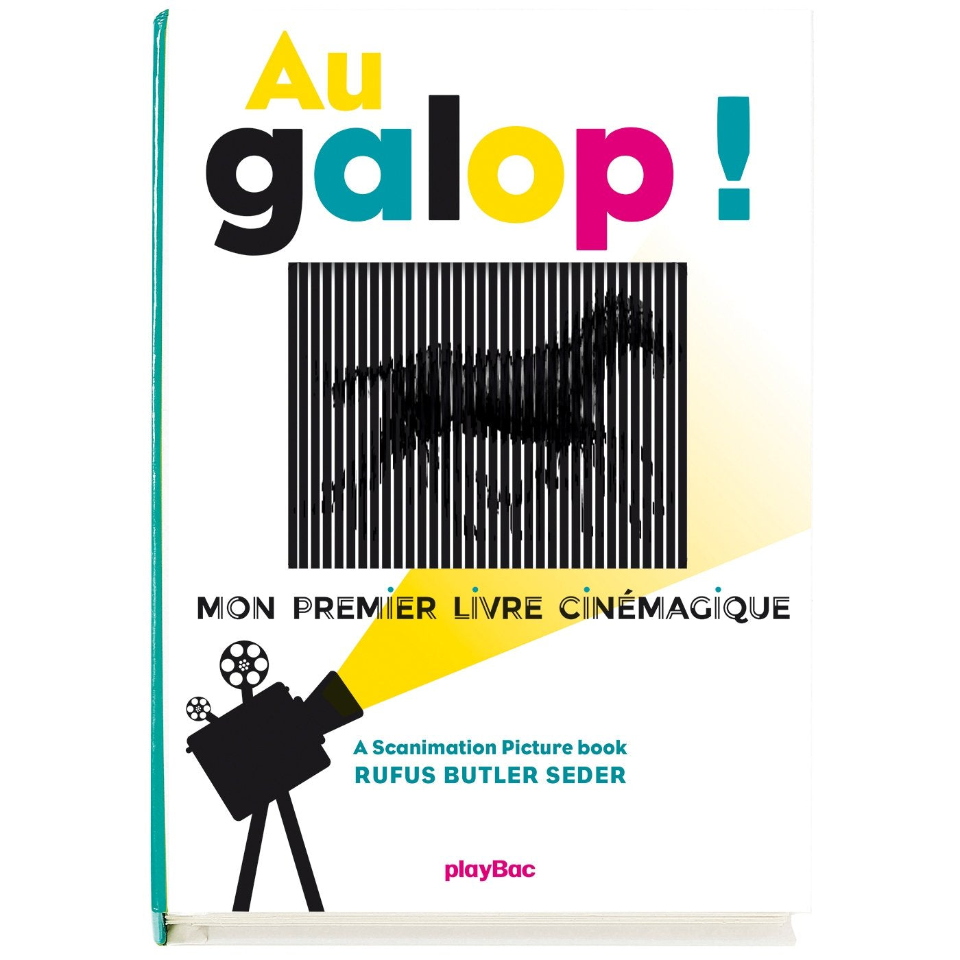 Au galop ! Mon premier livre cinémagique 9782809661149