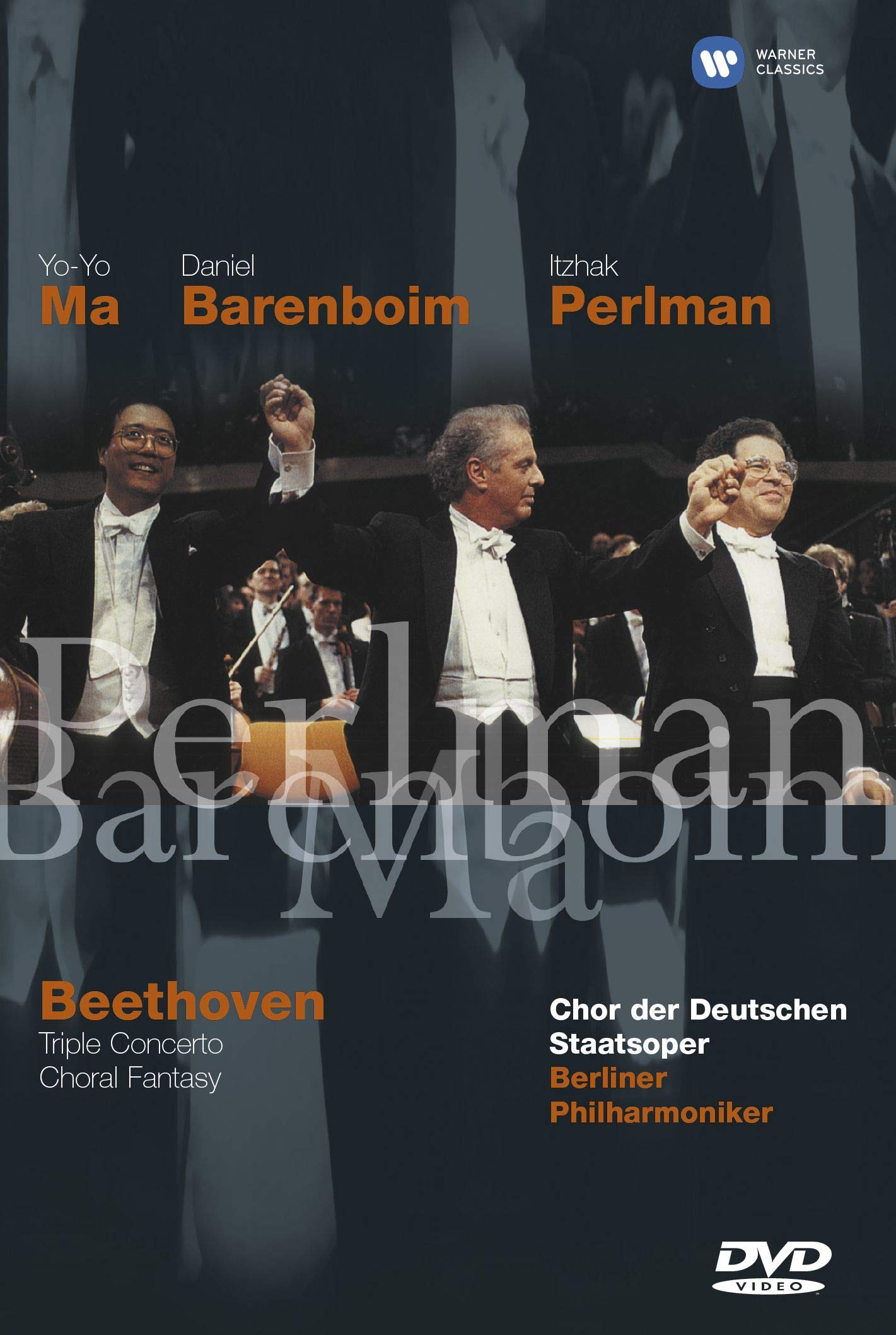 Beethoven - Choral Fantasy and Triple Concerto for Violin, Cello & Piano / Barenboim, Ma, Perlman 0724349299498