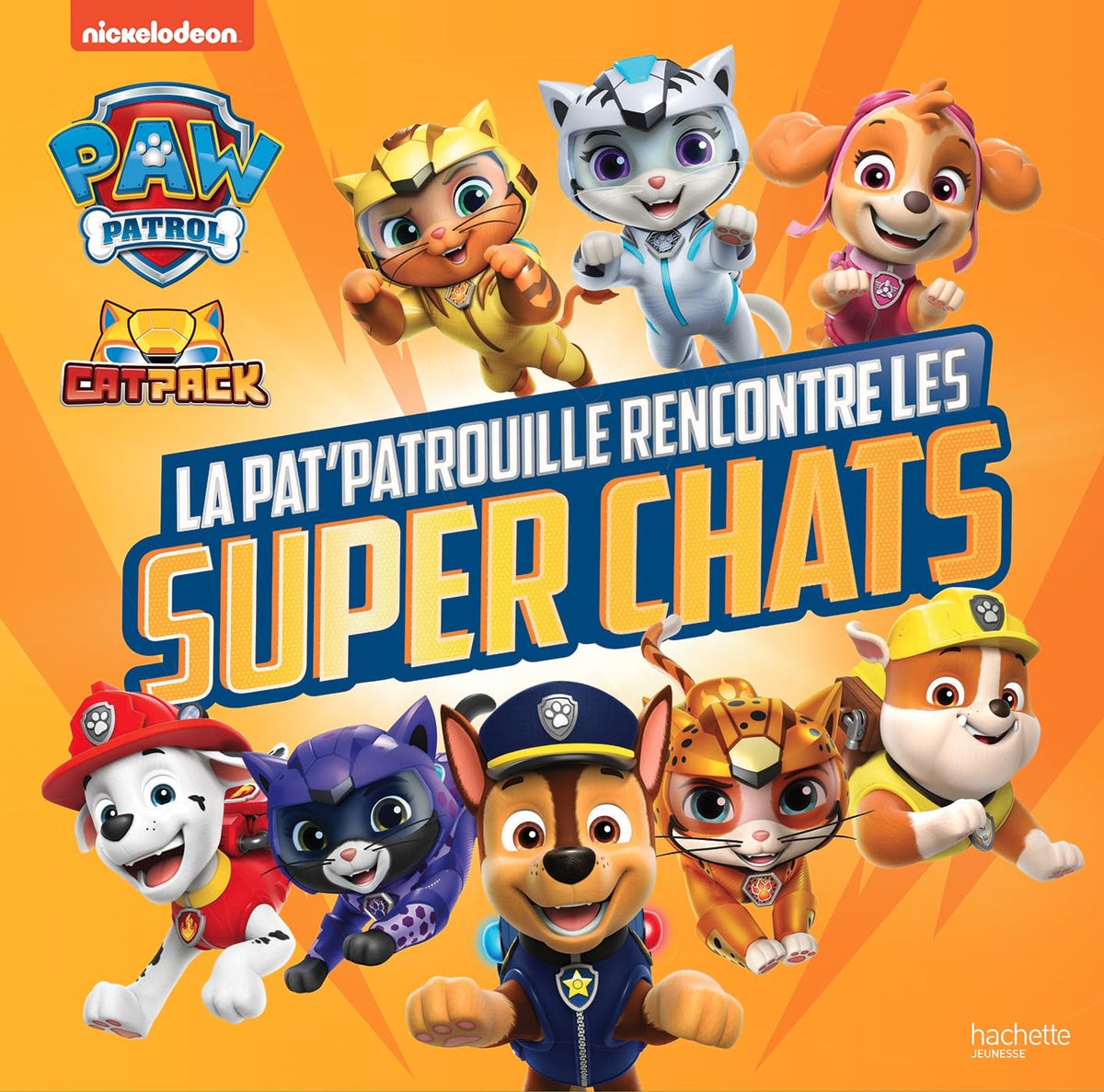 Pat' Patrouille - La Pat' Patrouille rencontre les Super Chats 9782017225393