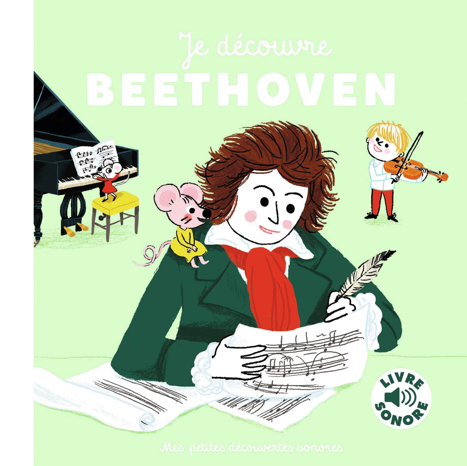 Je découvre Beethoven - Livre sonore - Dès 18 mois 9782075144063
