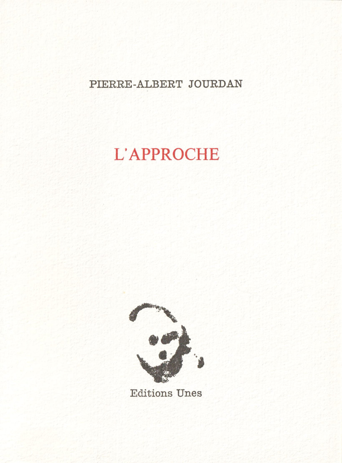 L'Approche 9782877040204