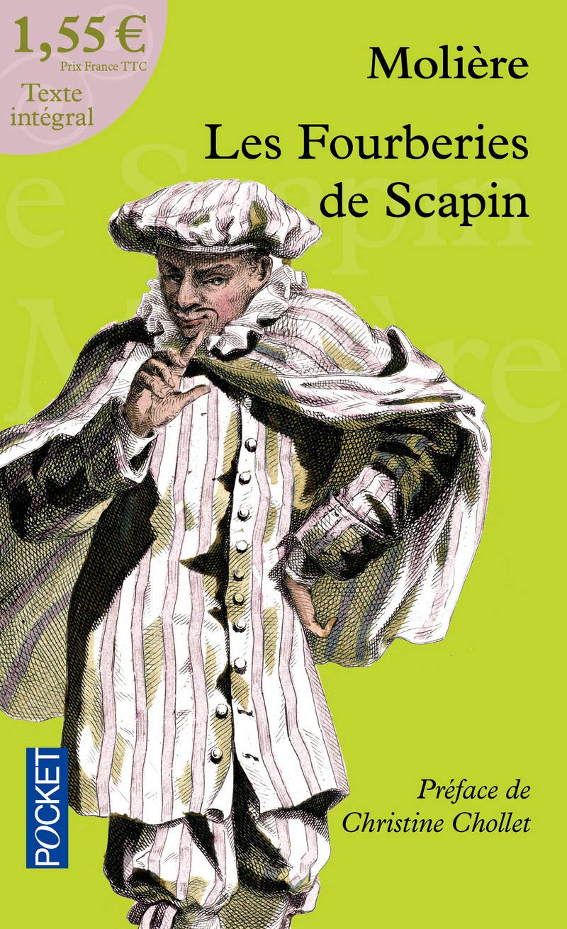 Les fourberies de Scapin à 1,55 euros 9782266162364