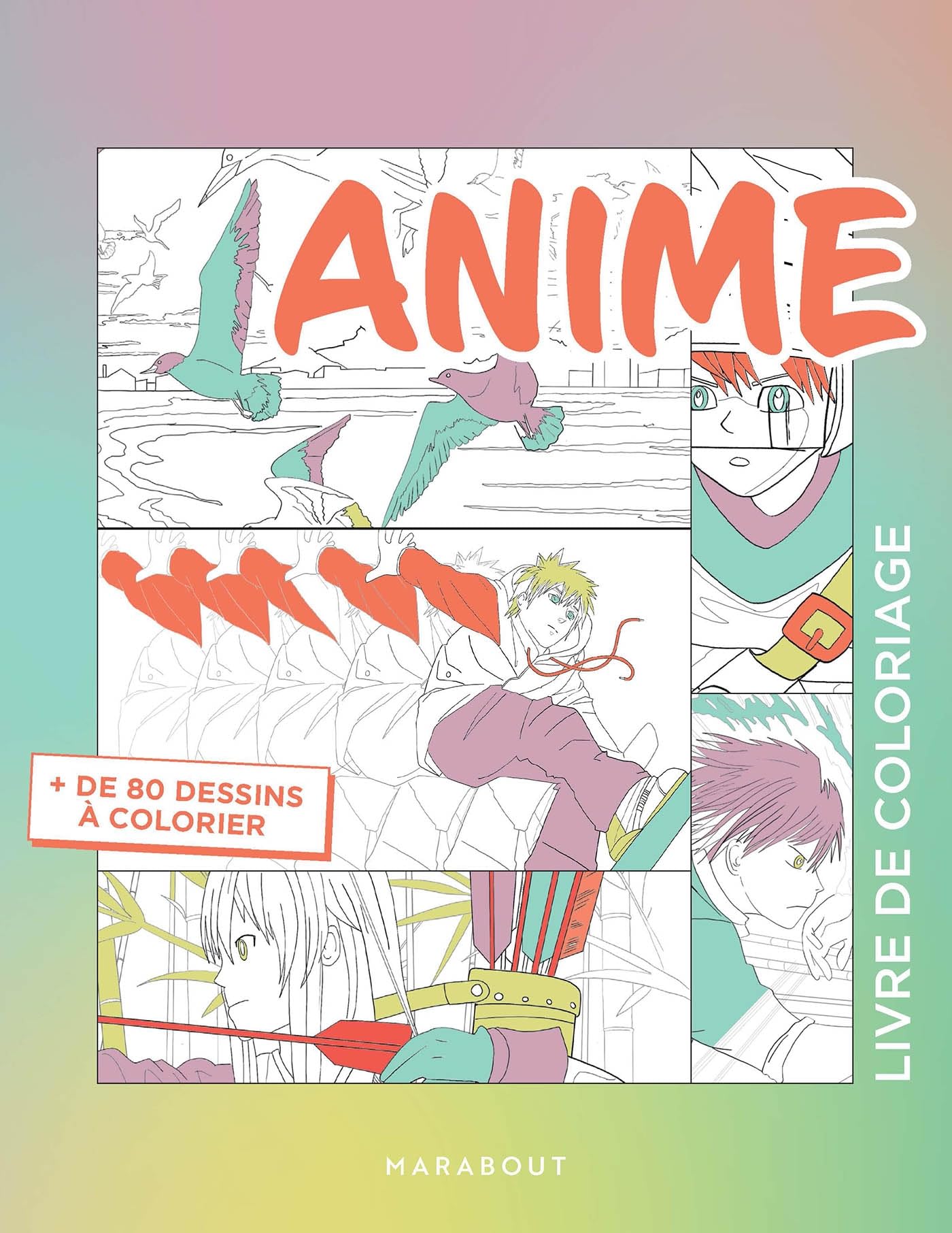 Livre de coloriage Animé 9782501178563