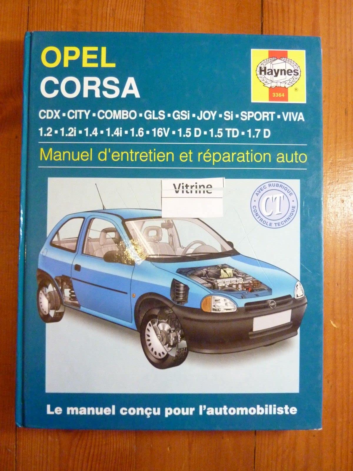 Opel Corsa, manuel d'entretien et de réparation auto 9781859603642