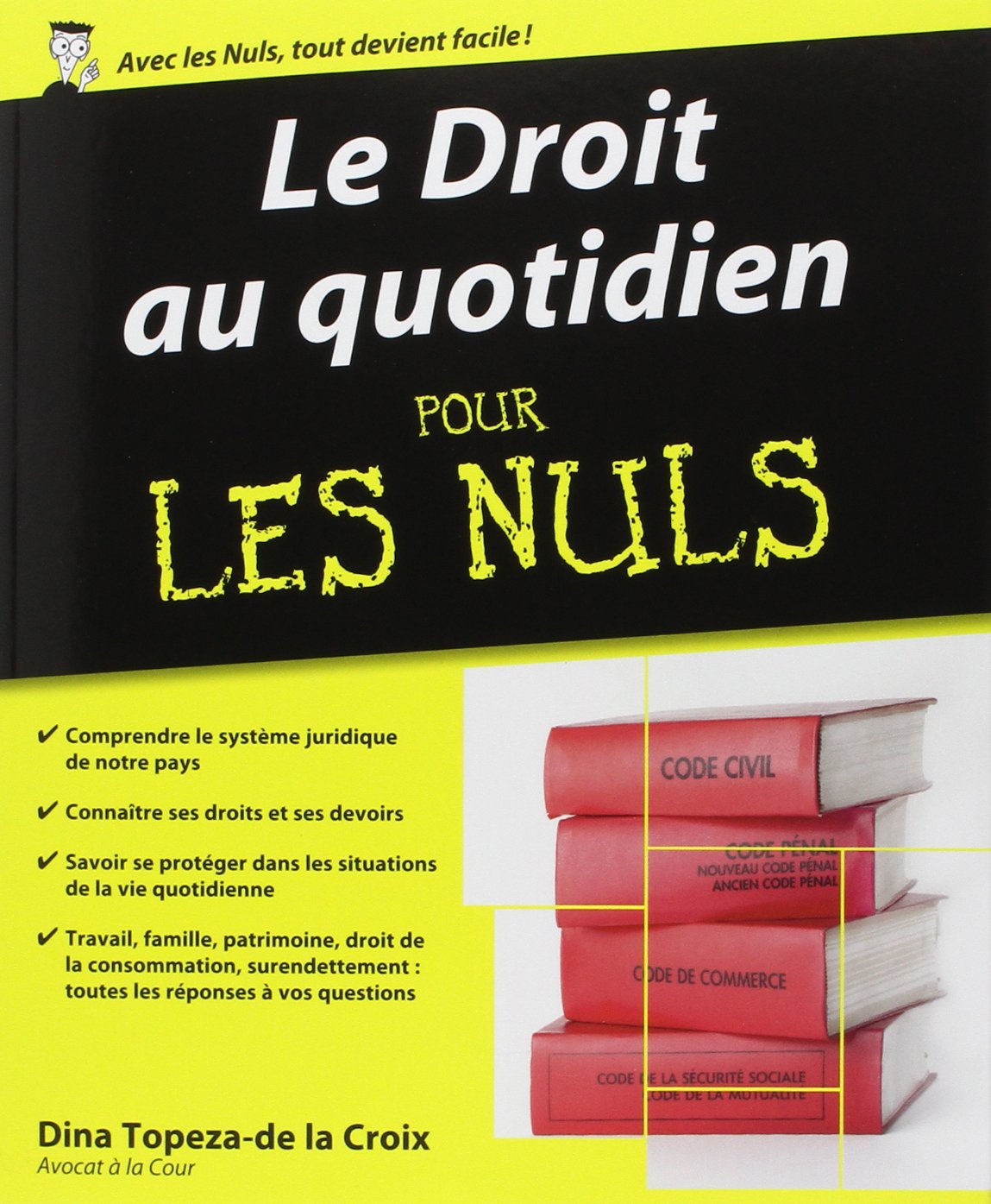 Le Droit au quotidien pour les Nuls 9782754024709