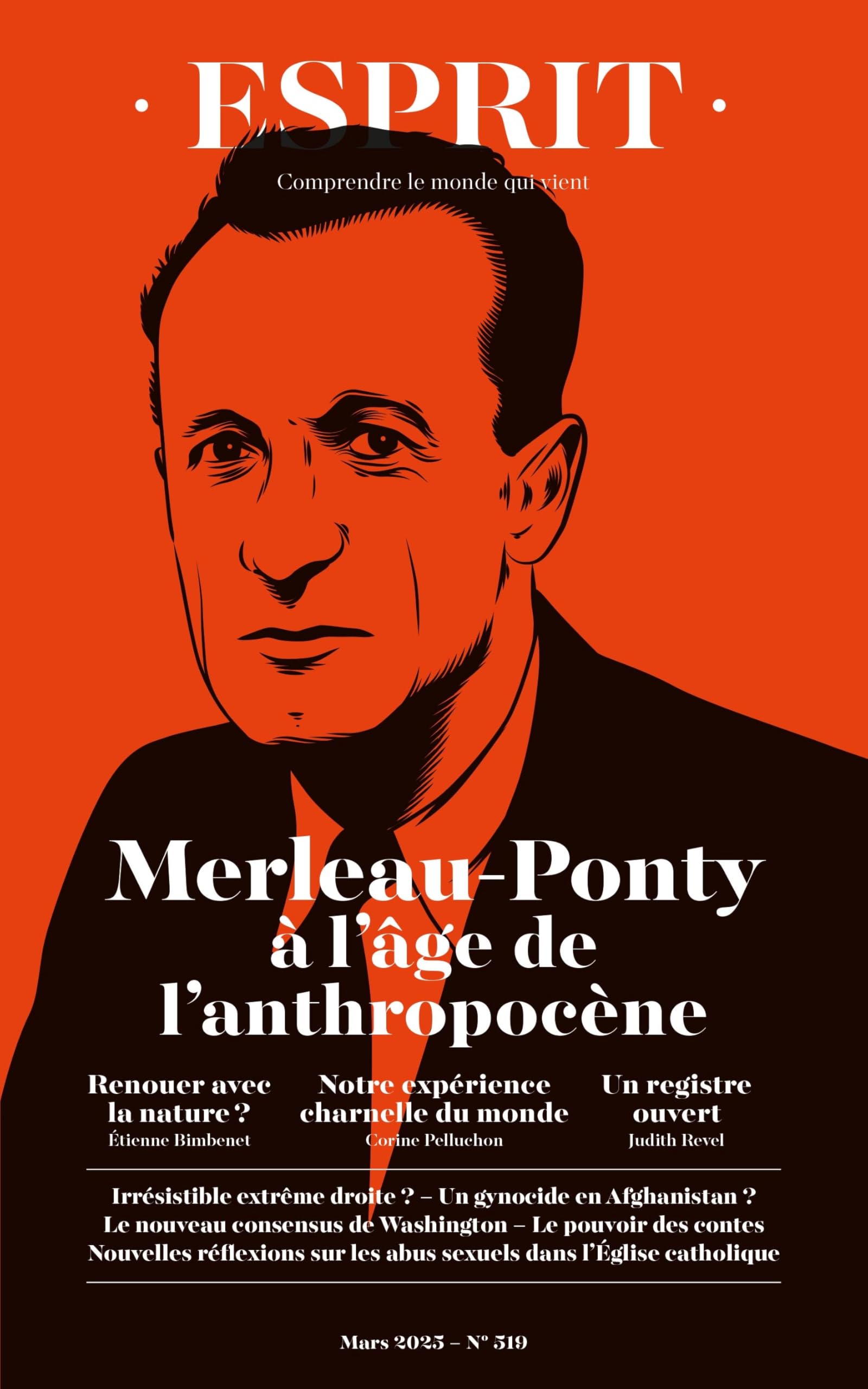 Esprit- Merleau-Ponty à l'âge de l'anthropocène: Mars 2025 9782372343268