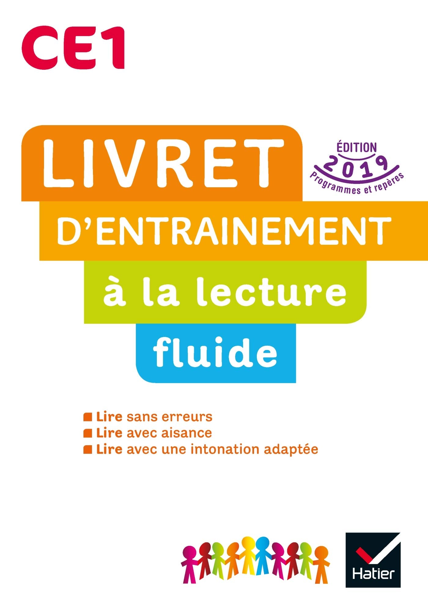 Lecture CE1 Ed. 2019 - Livret d'entrainement à la lecture fluide 9782401053557