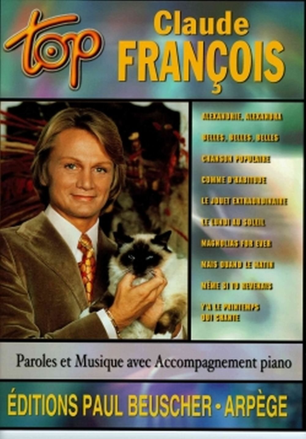 Partition : Top Claude Francois 3137990011727