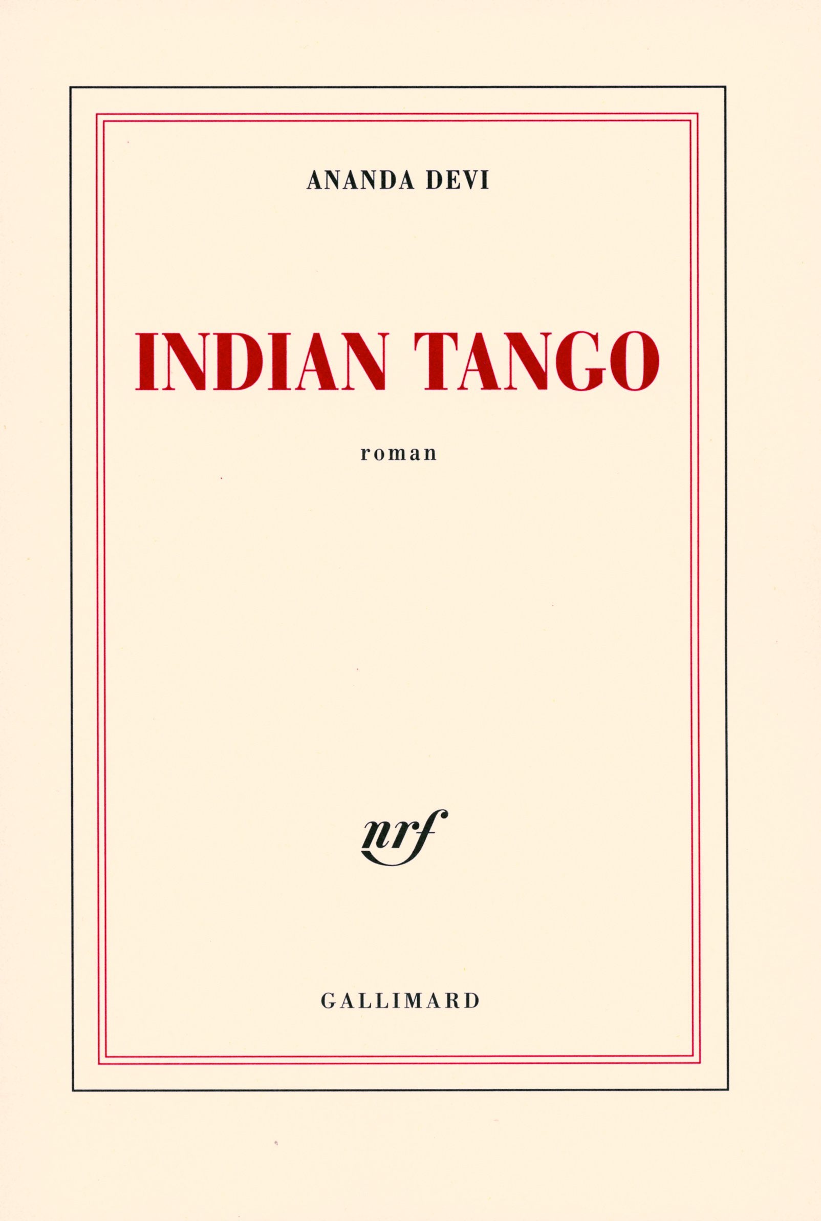 Indian Tango 9782070785254