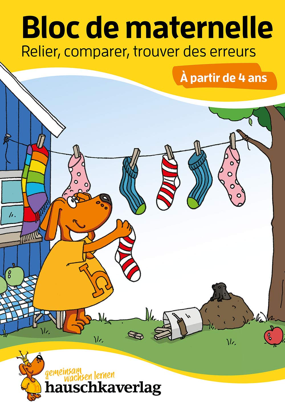Bloc de maternelle à partir de 4 ans - Cahier d'activités pour les enfants 4 ans - Activités et Jeux educatifs maternelle: Bloc de devinettes - Un passe-temps utile et ludique 9783881007610