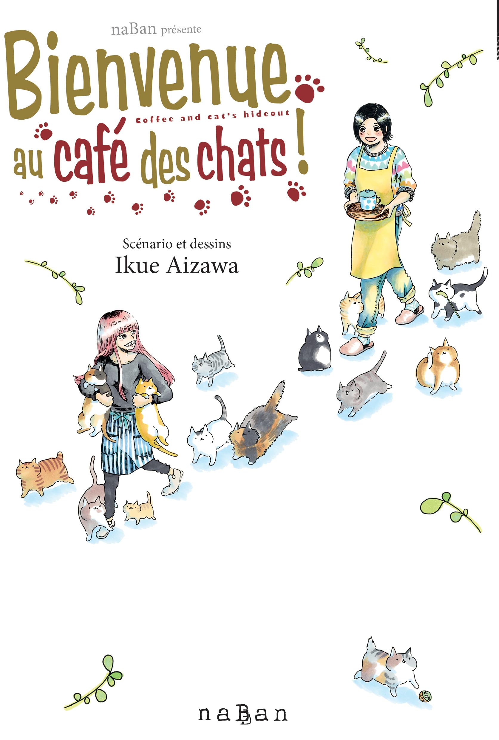 Bienvenue au café des chats ! 9782380600360
