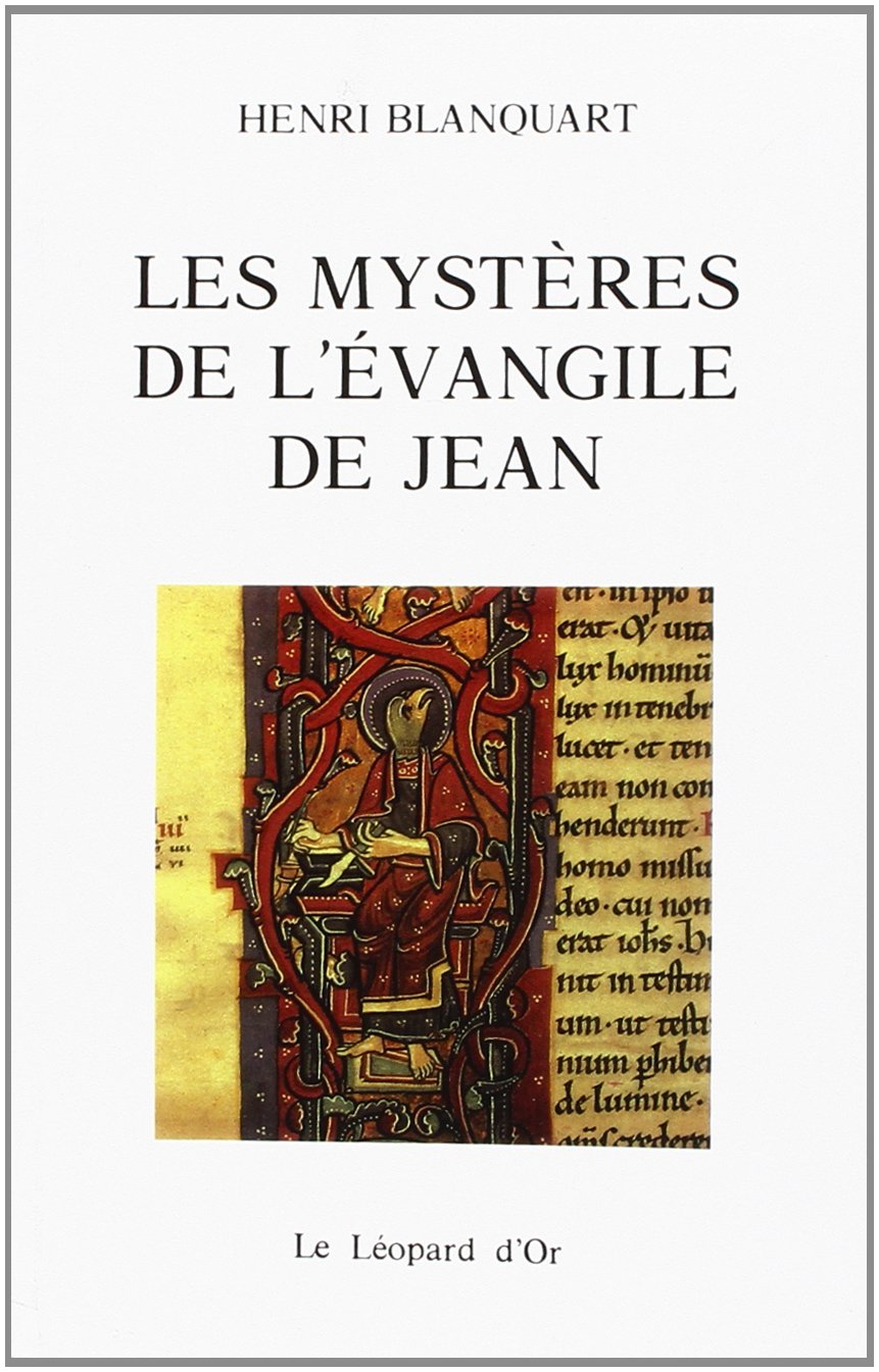 Les mystères de l'Evangile de Jean 9782863770665