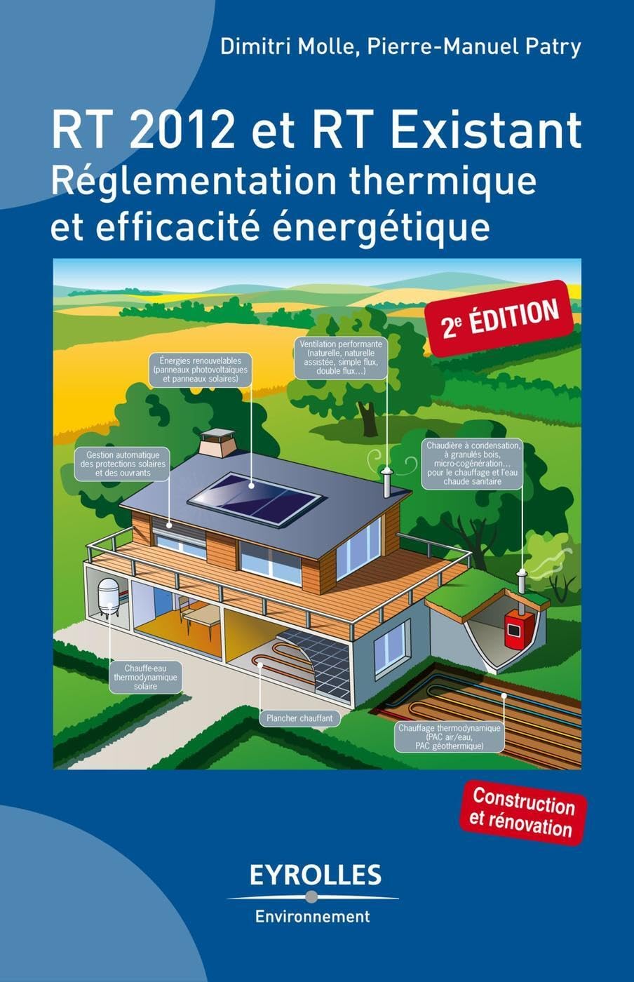 RT 2012 et RT existant 9782212136555