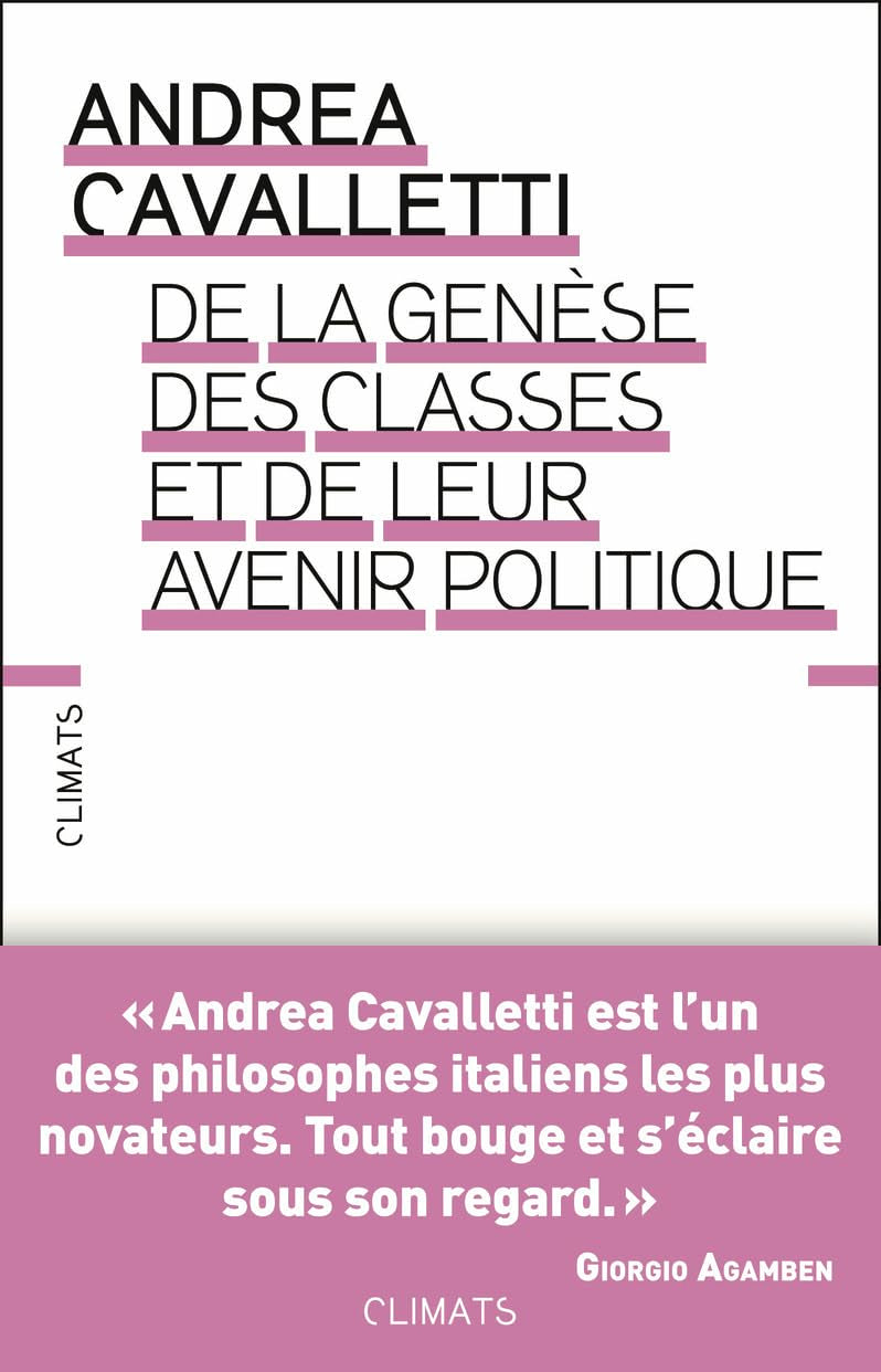 De la genèse des classes et de leur avenir politique 9782081300200