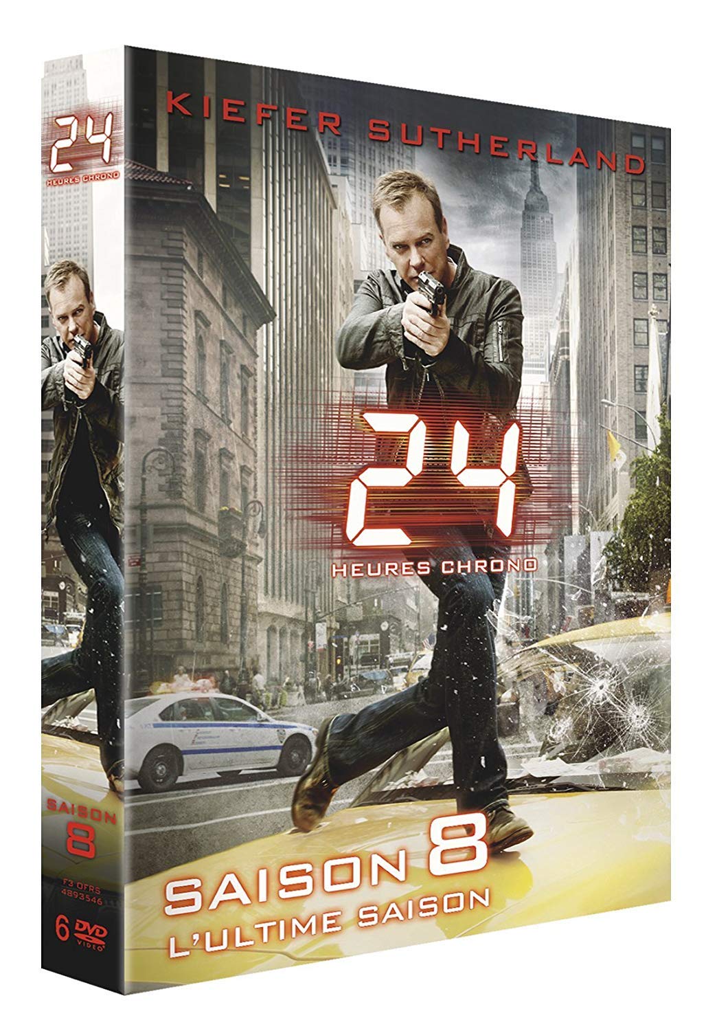 24 Heures Chrono, saison 8 - Coffret 6 DVD 3344428043568
