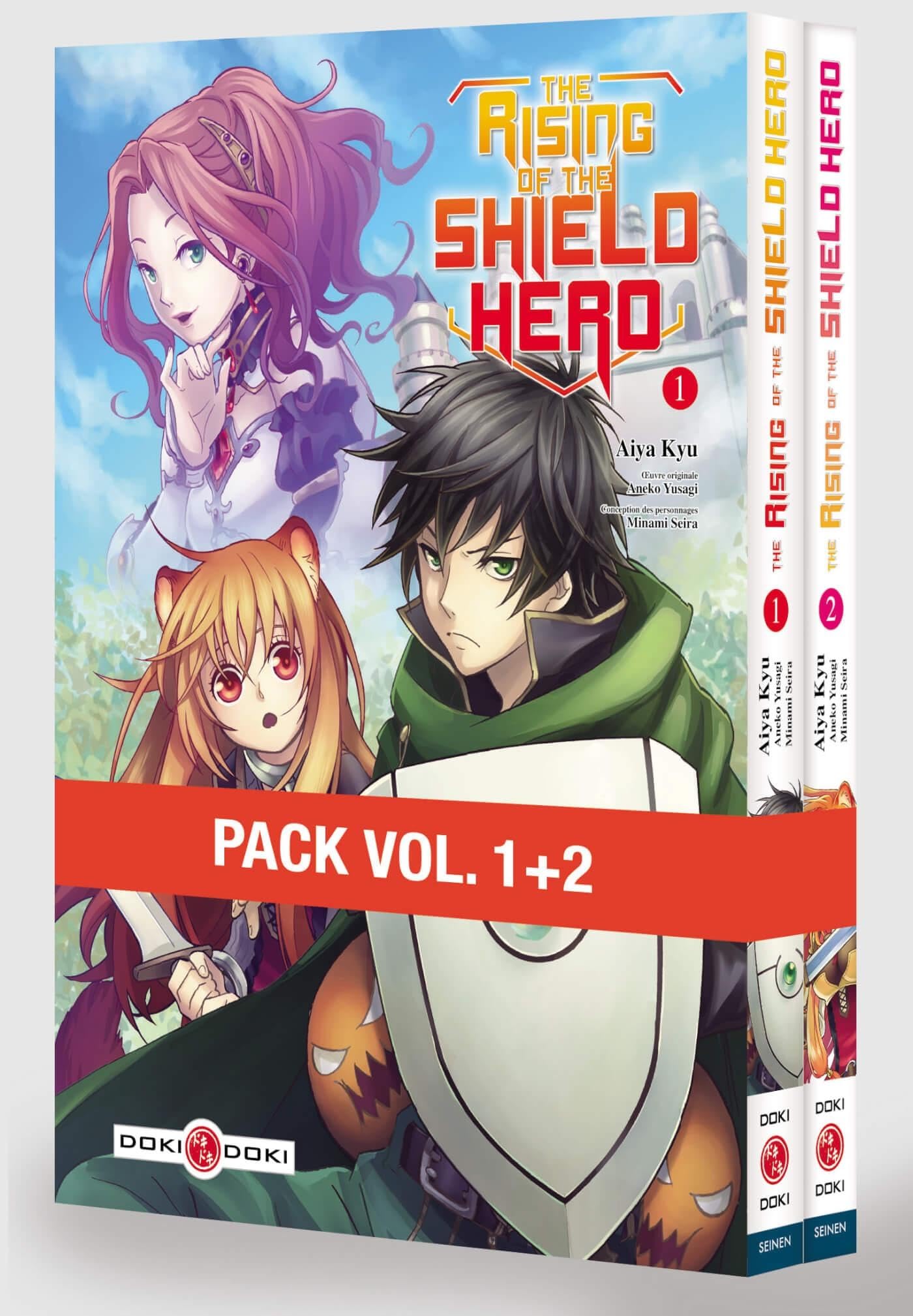 The Rising of the Shield Hero - Pack promo vol. 01 et 02 - édition limitée 9791041107445