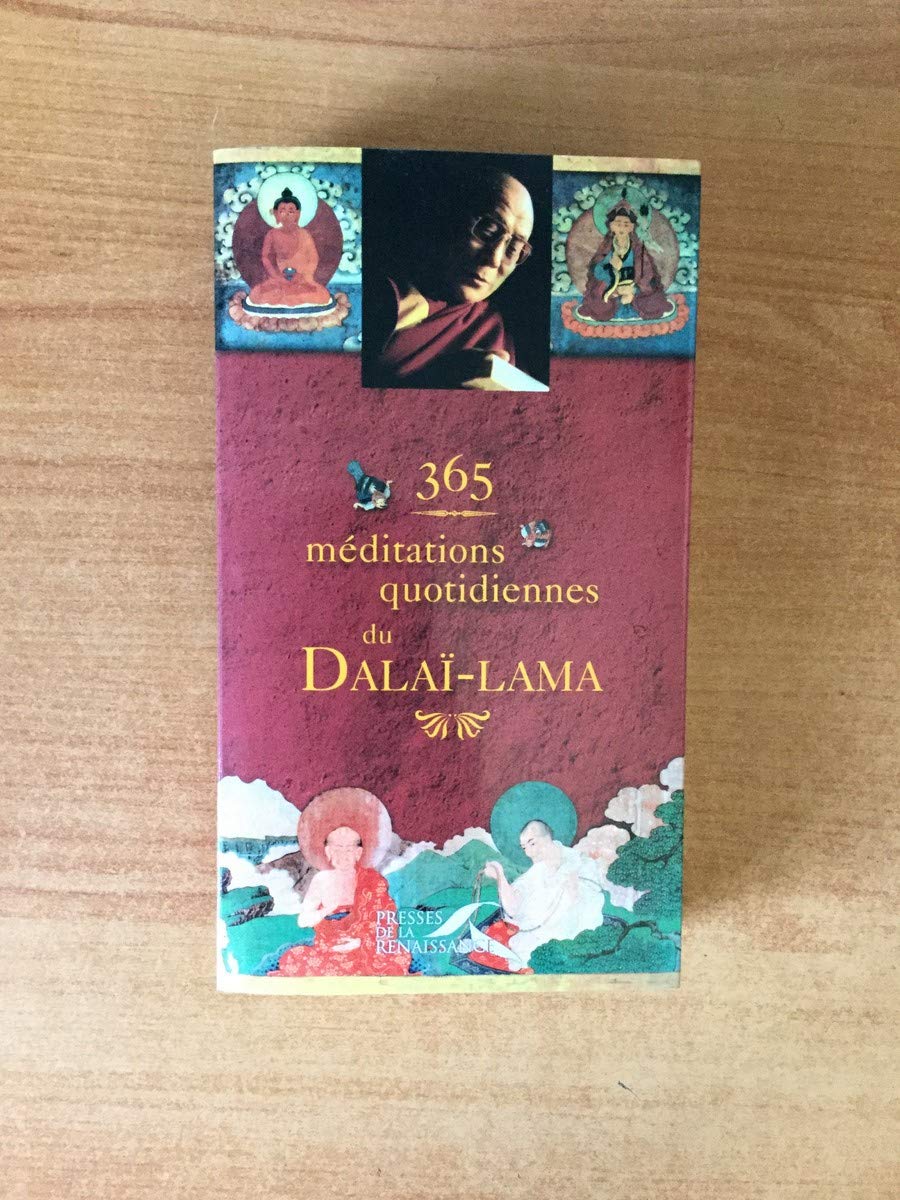 365 méditations quotidiennes du Dalaï-Lama 9782856169476