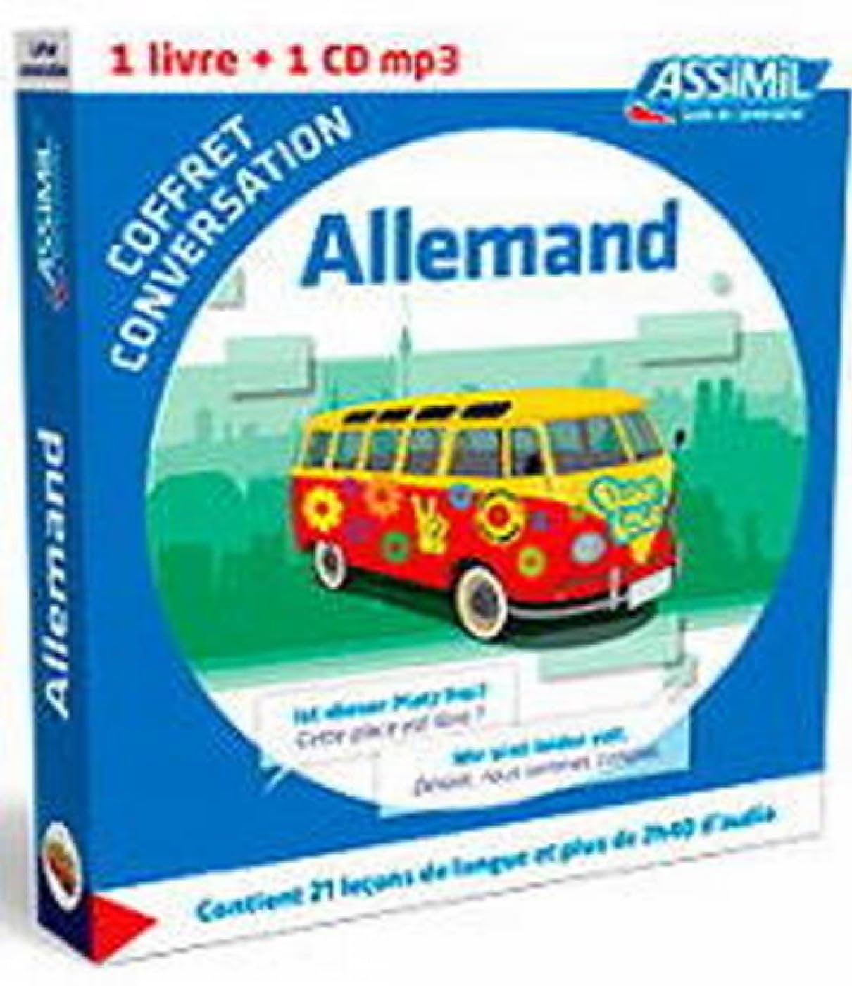 Allemand | Coffret de Conversation | Guide + CD Audio | Assimil 9782700541373