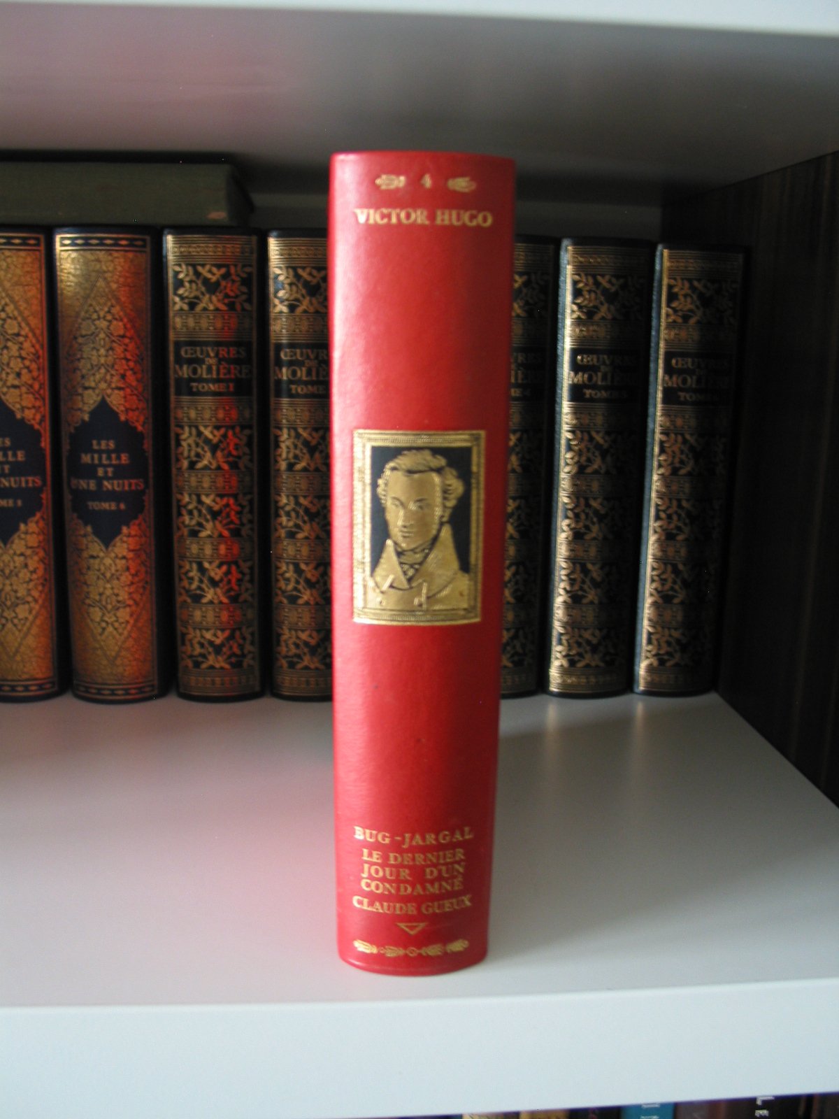 L'ŒUVRE COMPLETE DE VICTOR HUGO.TOME QUATRIEME.BUG-JARGAL.LE DERNIER JOUR D'UN CONDAMNE.CLAUDE GUEUX.