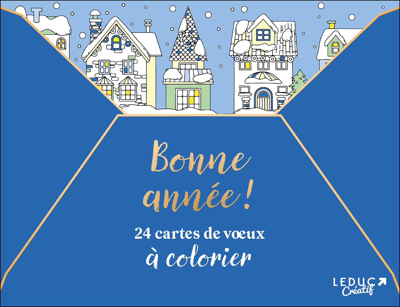 Bonne Année ! - 24 cartes de vœux à colorier 9791028536237