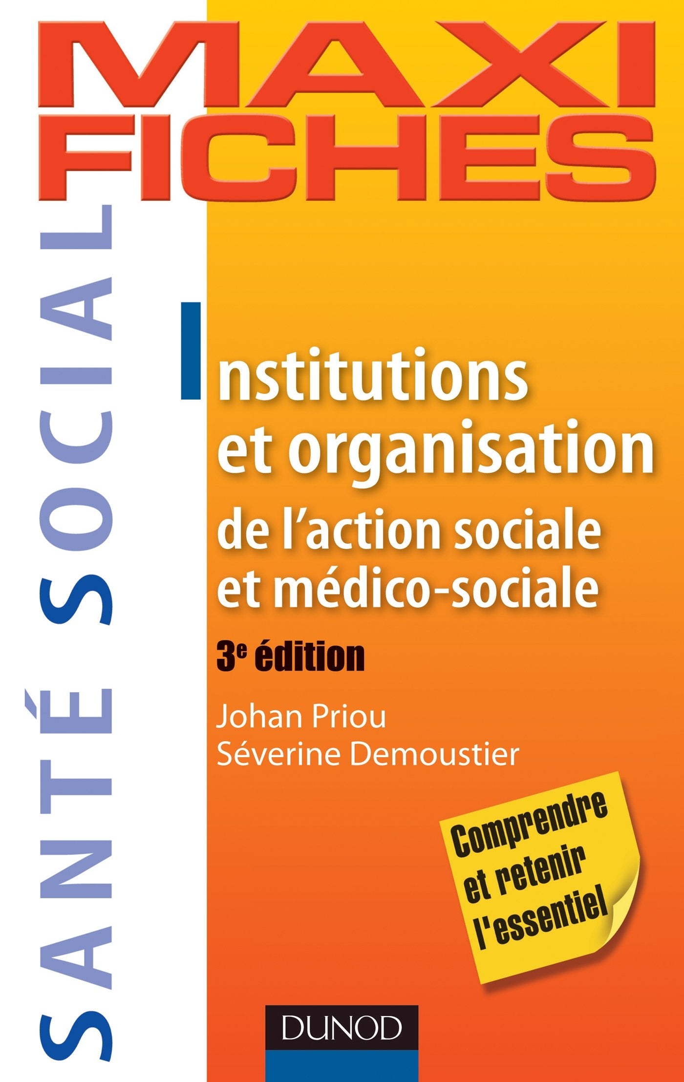 Institutions et organisation de l'action sociale et médico-sociale 9782100594610