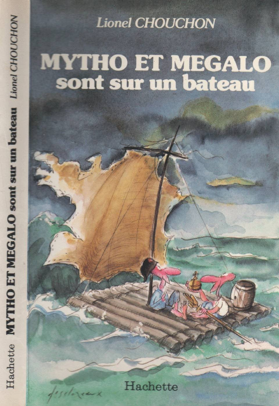 mytho et megalo sont sur un bateau 9782010084201