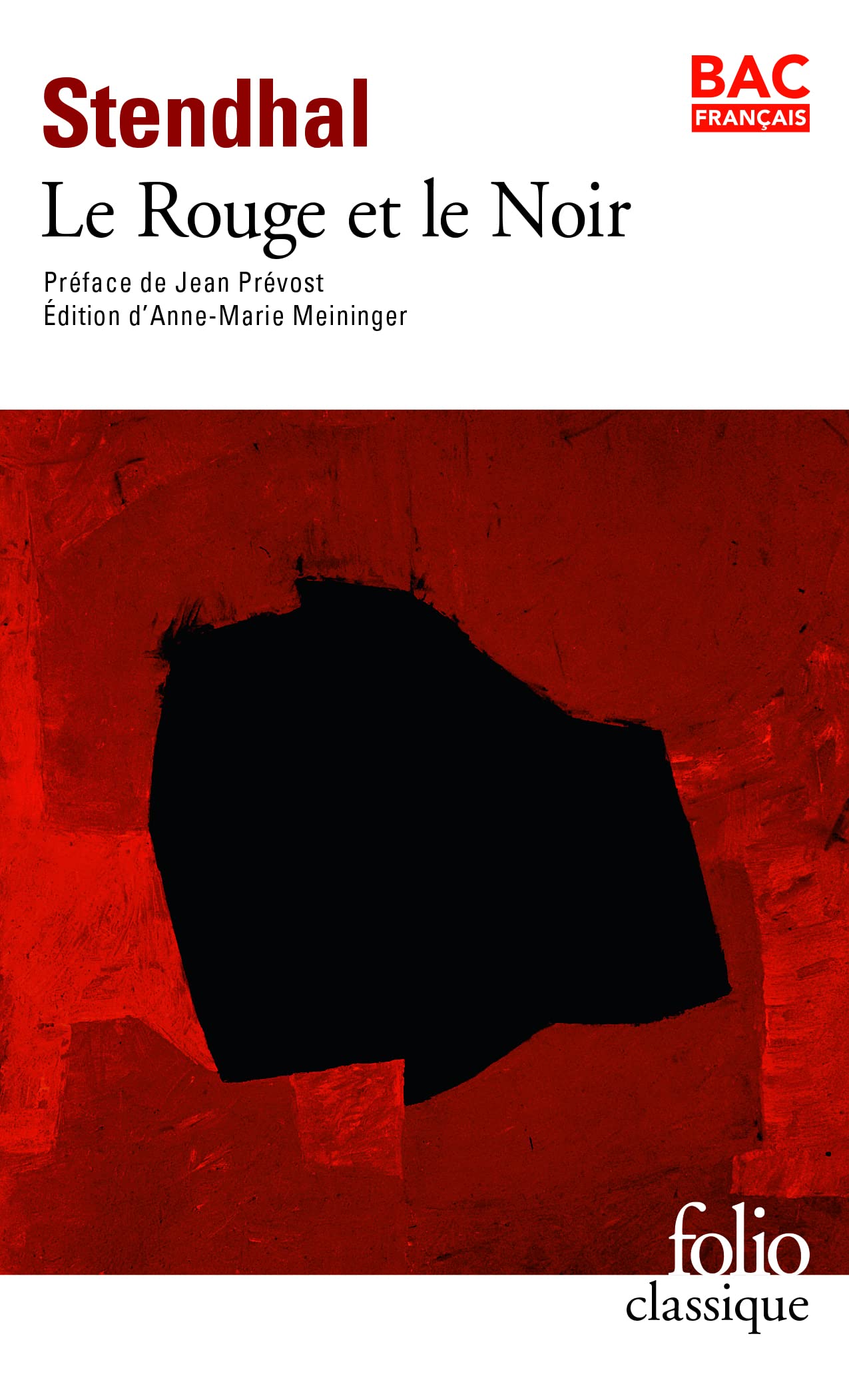 Le rouge et le noir 9782070412396