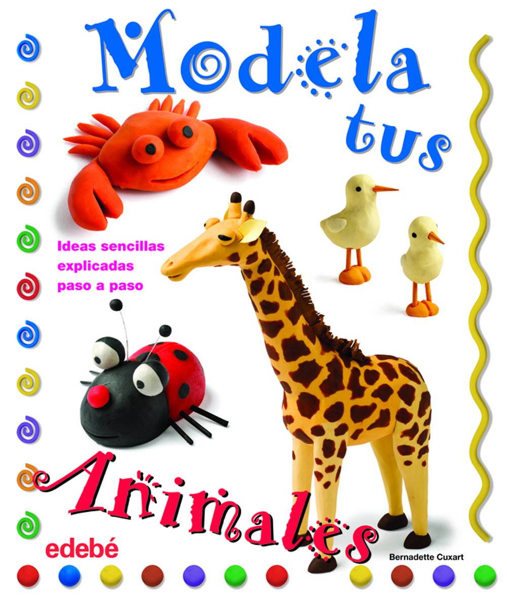 MODELA TUS ANIMALES CON PLASTILINA 9788423698202