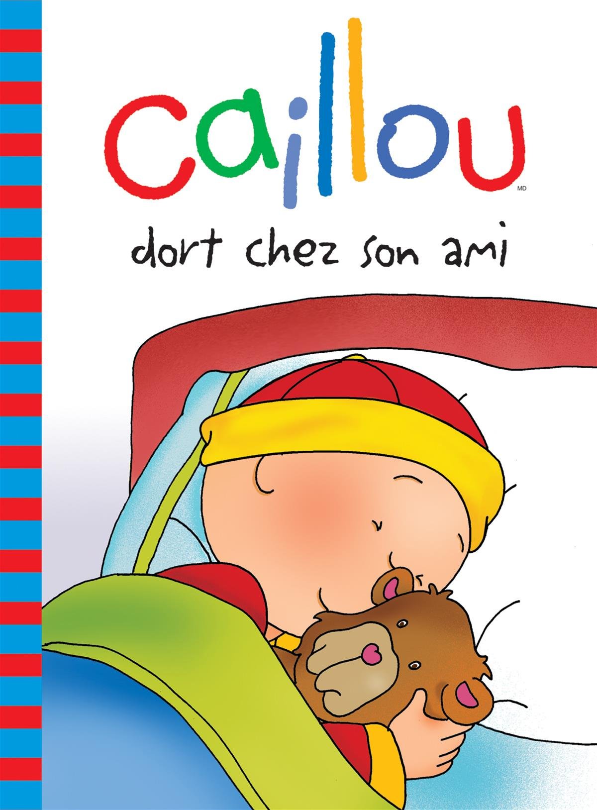 Caillou dort chez son ami 9782894506936