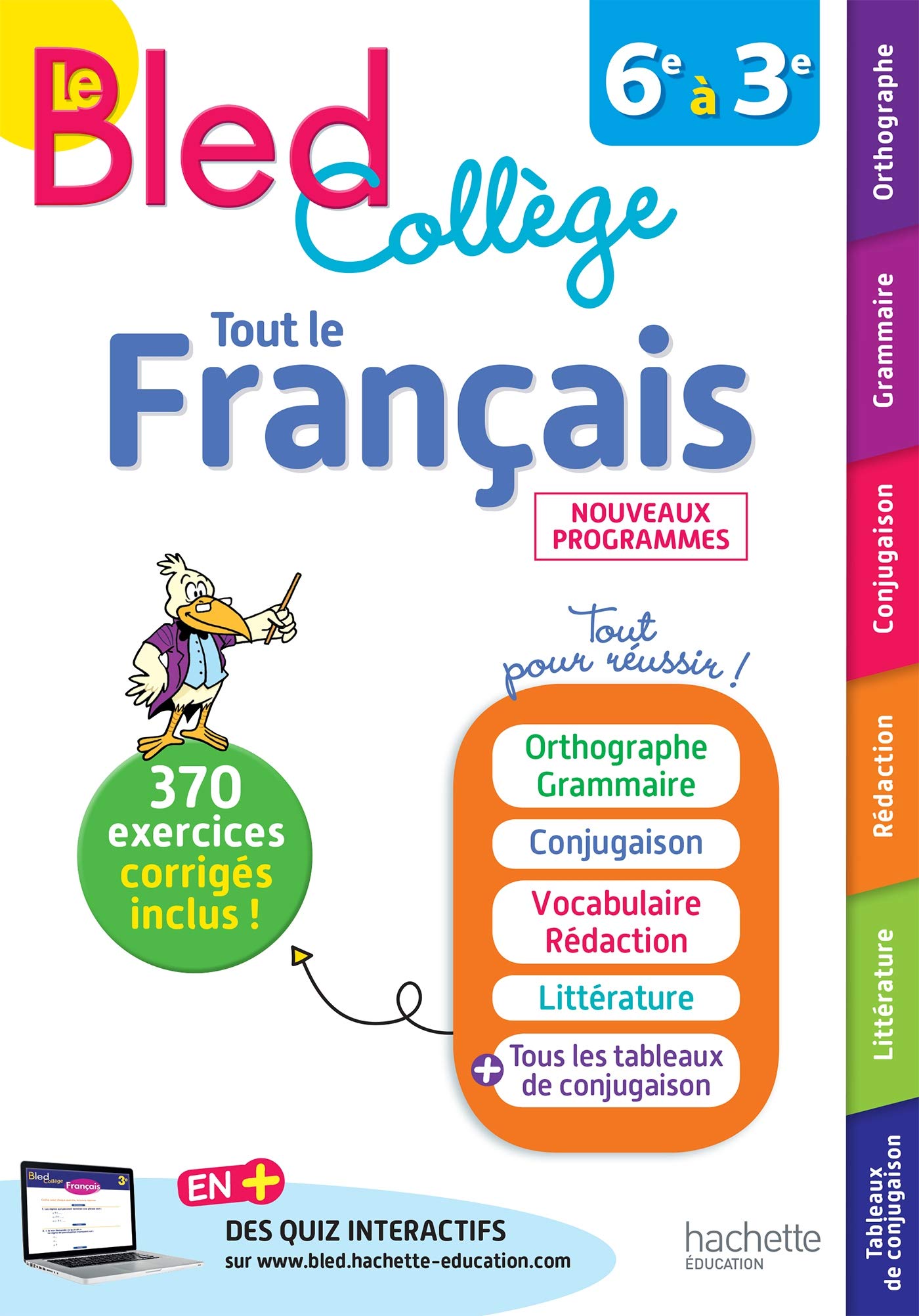 Bled Français Collège 9782017081937