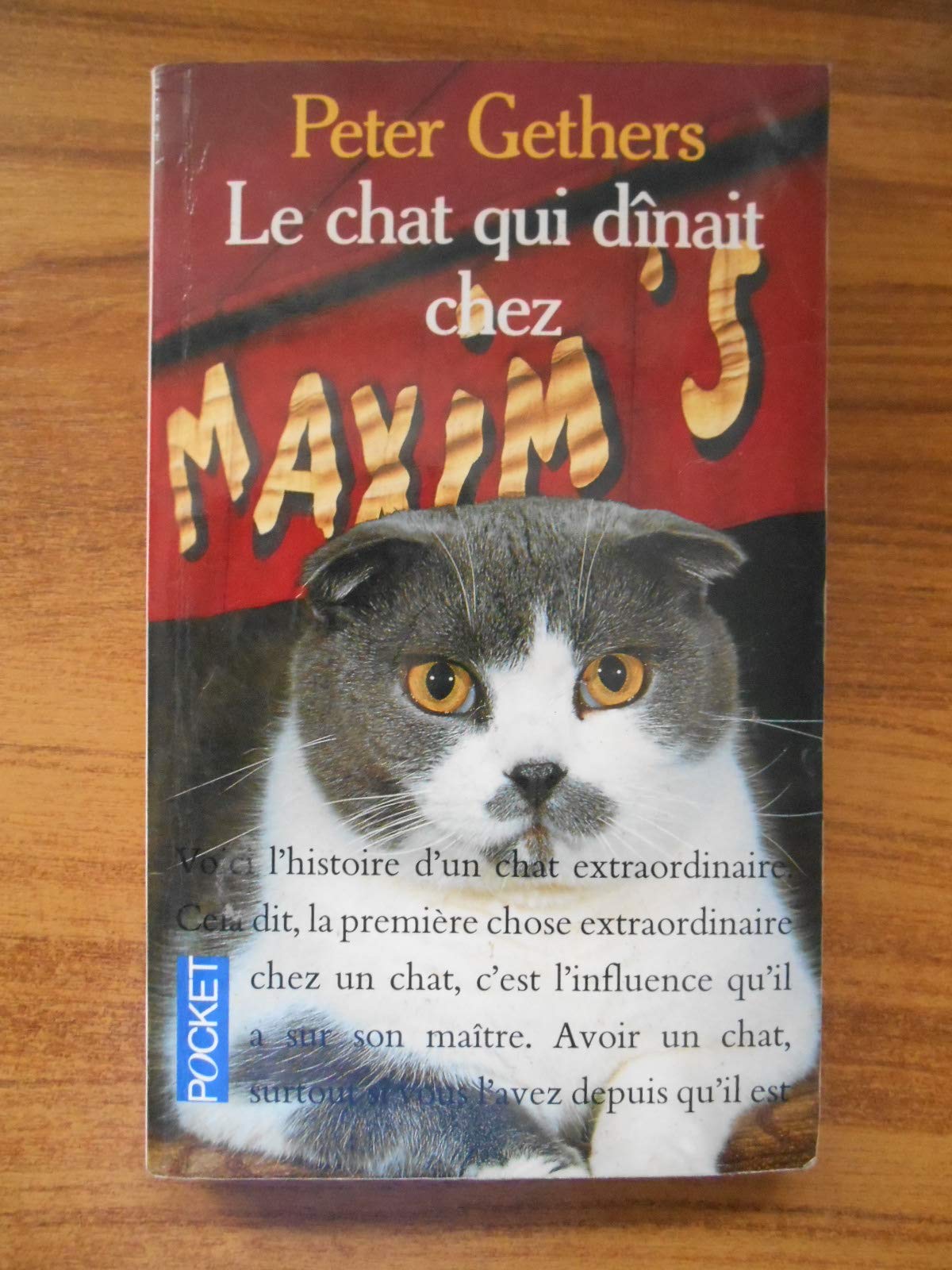 Le Chat qui dînait chez Maxim's 9782266054973