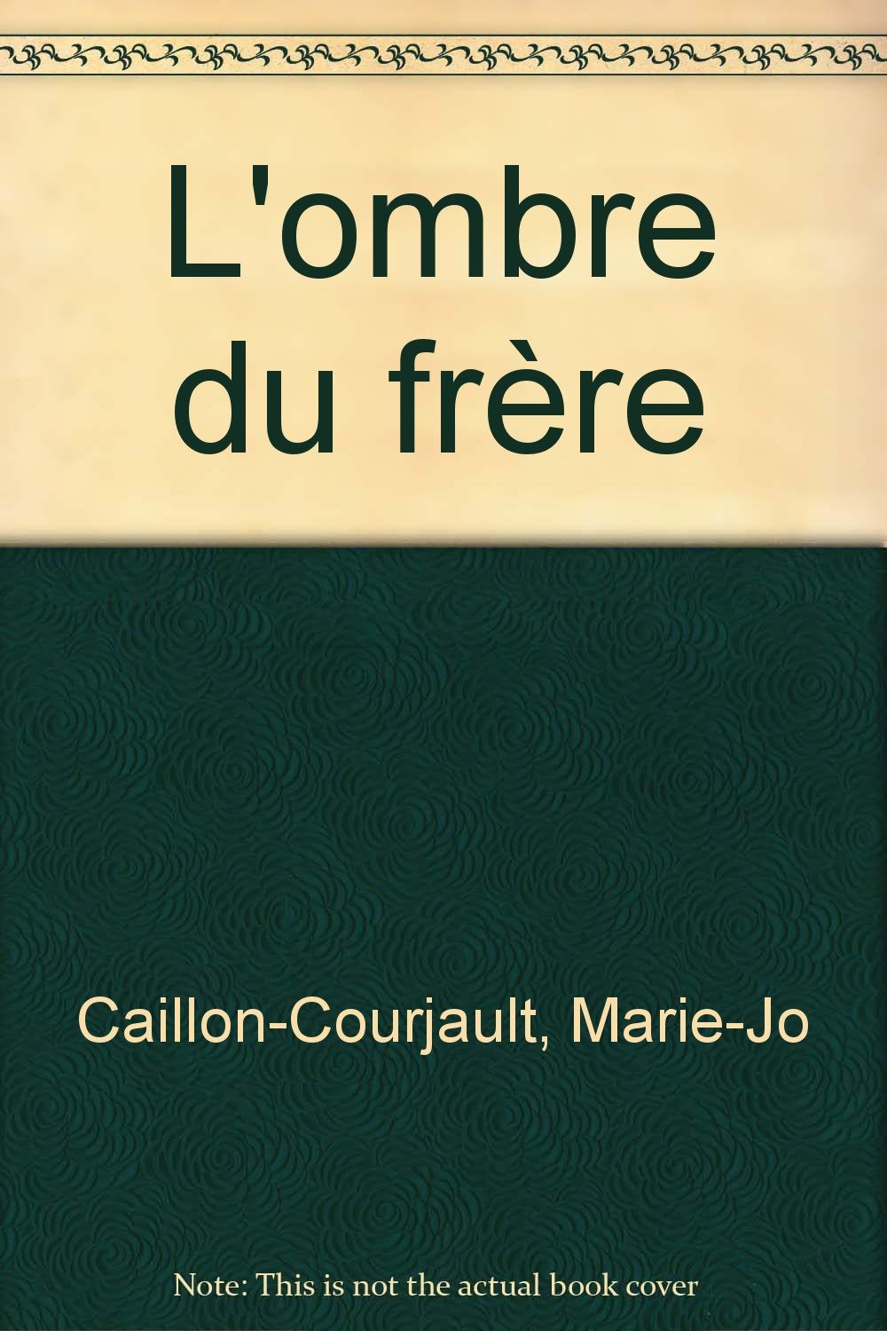 L'ombre du frère 9782845612310