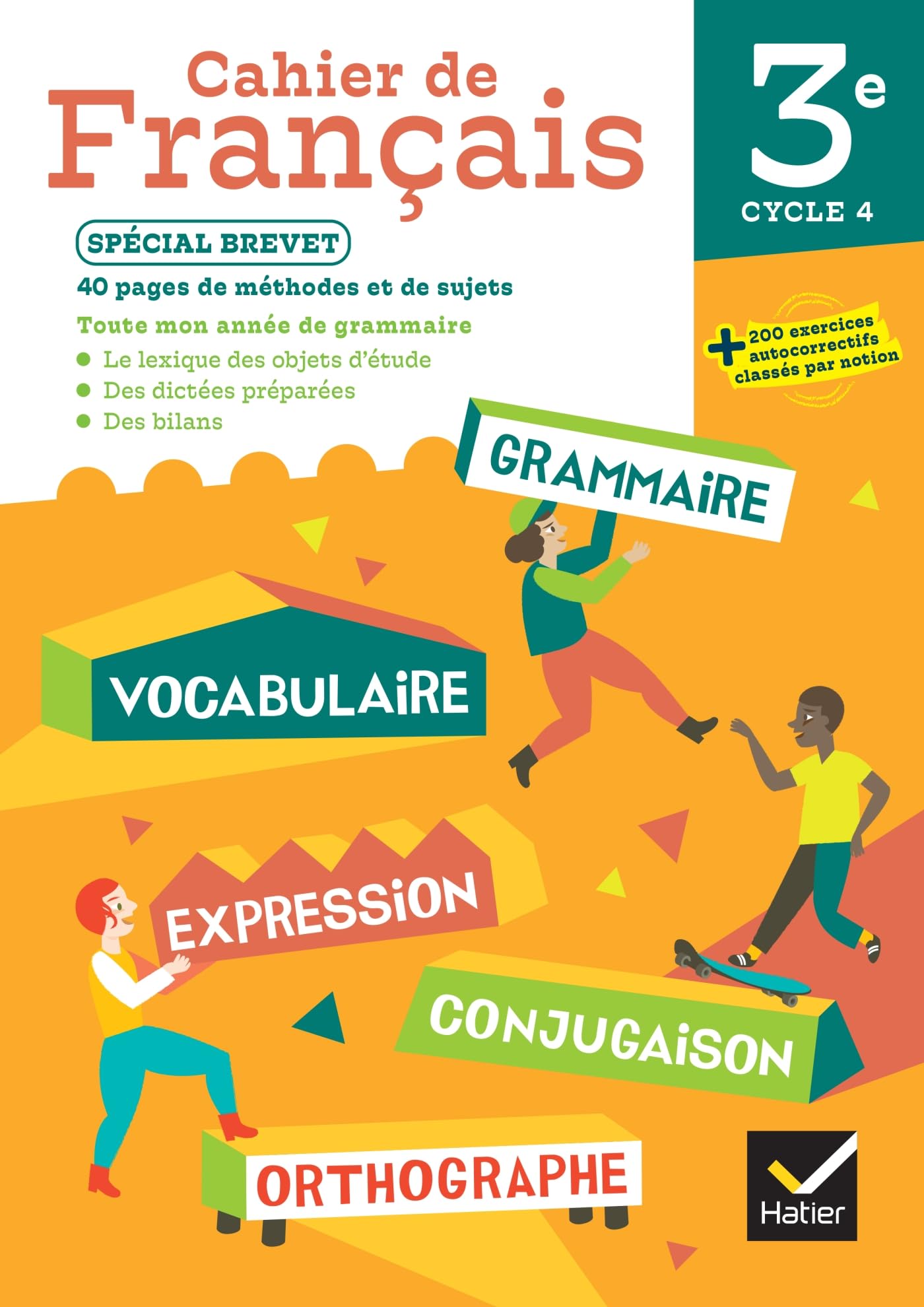 Cahier de Français 3e - Ed. 2024 - Cahier élève 9782401108578