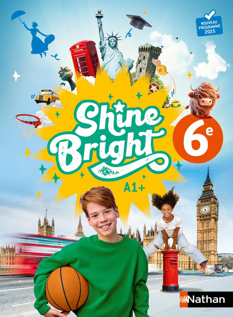 Shine Bright Anglais 6e 9782095046279