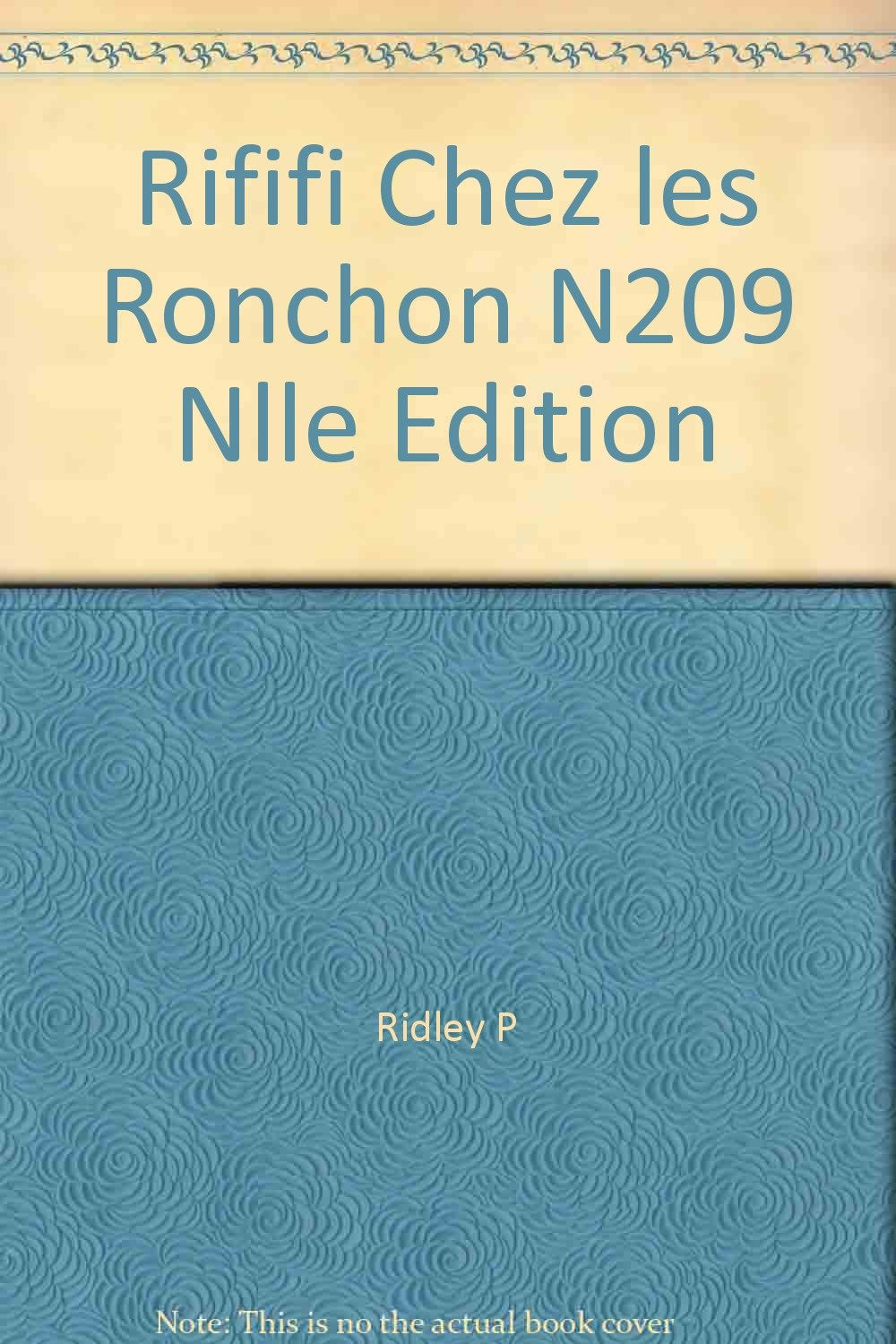 Du rififi chez les ronchon (relookage) 9782747001748